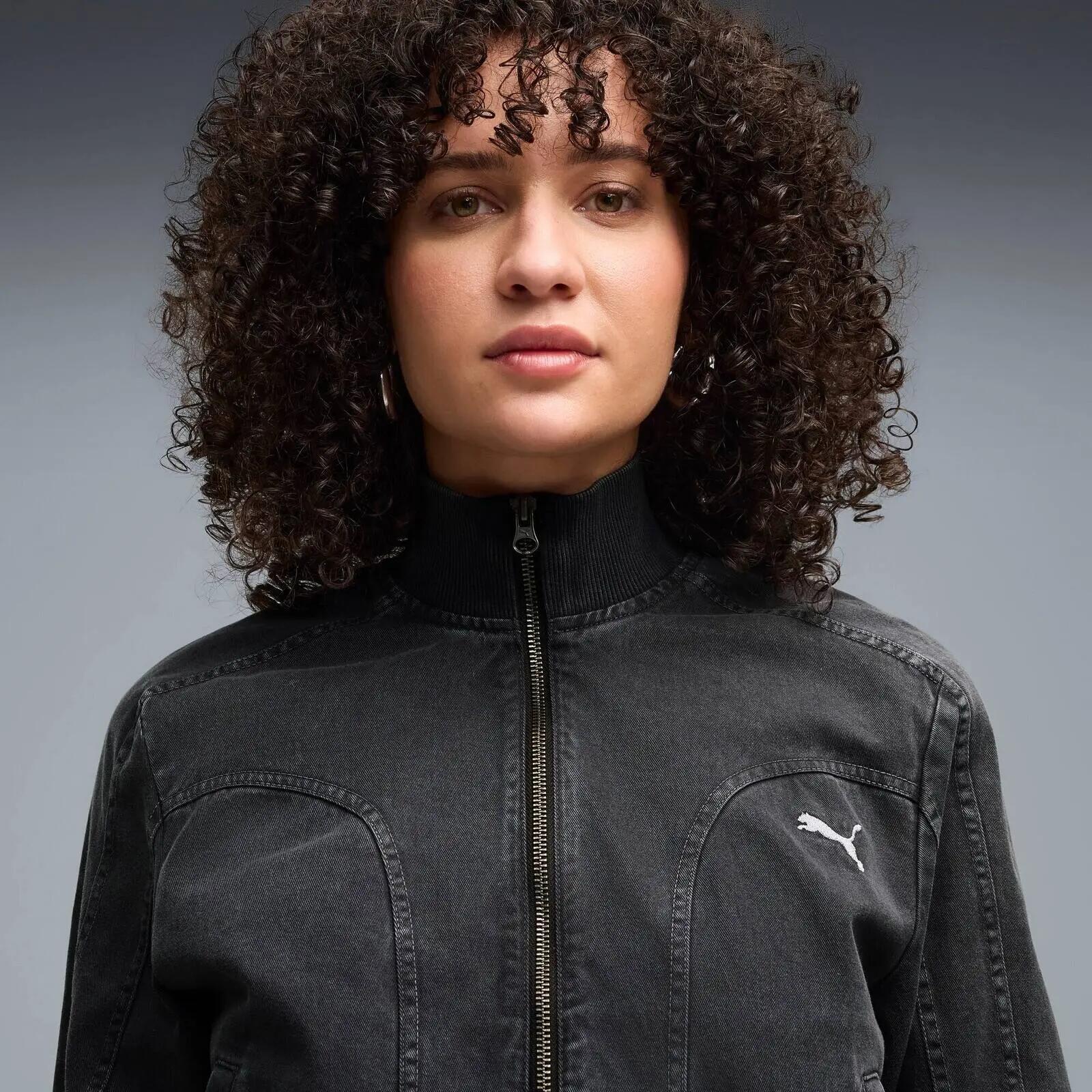 damskie Jacket Puma Future.puma.archive Washed Twill Short J 3/6