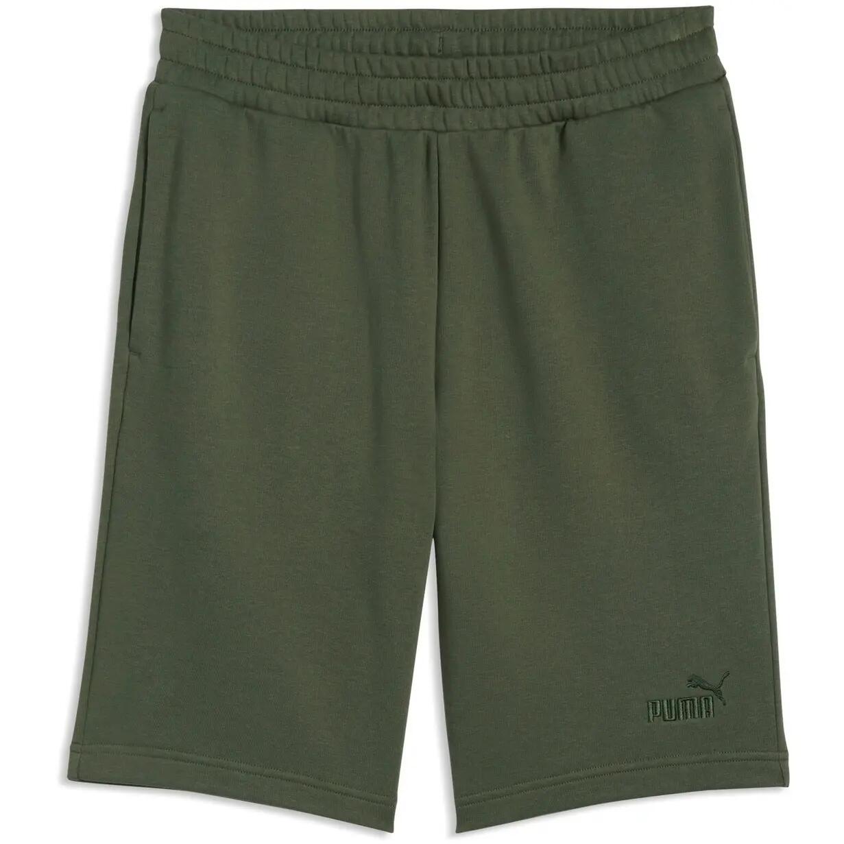 Shorts Puma Ess No. 1 Logo Shorts 10, Green, Men 5/5