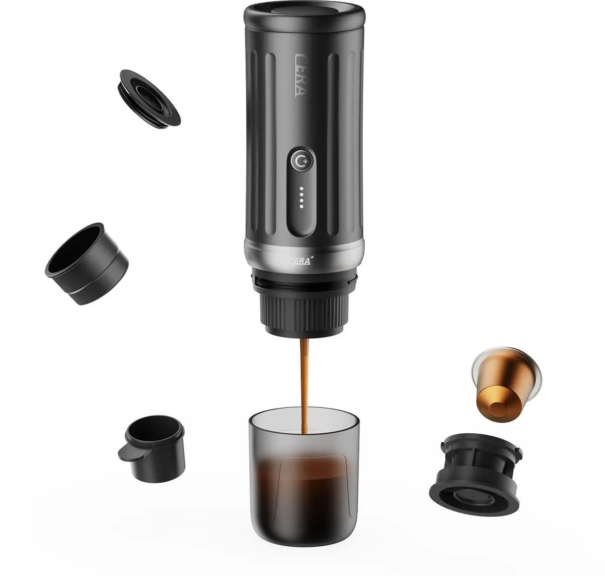 Cerapresso Travel Kit Espressomaschine für Kapseln und Kaffeemehl 2/11