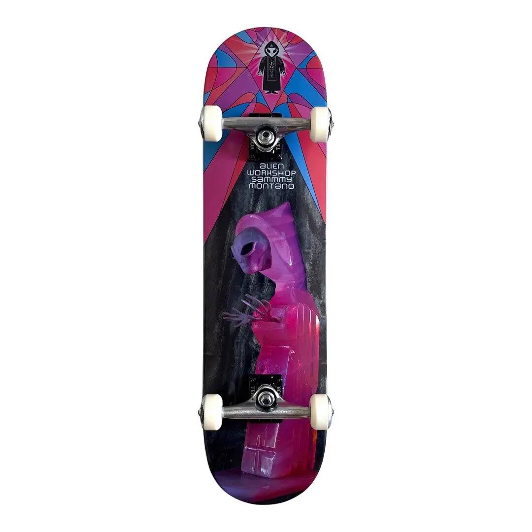 Alien Workshop “Waxed” 8.0″ x 31.5″ Custom Skateboard Complete