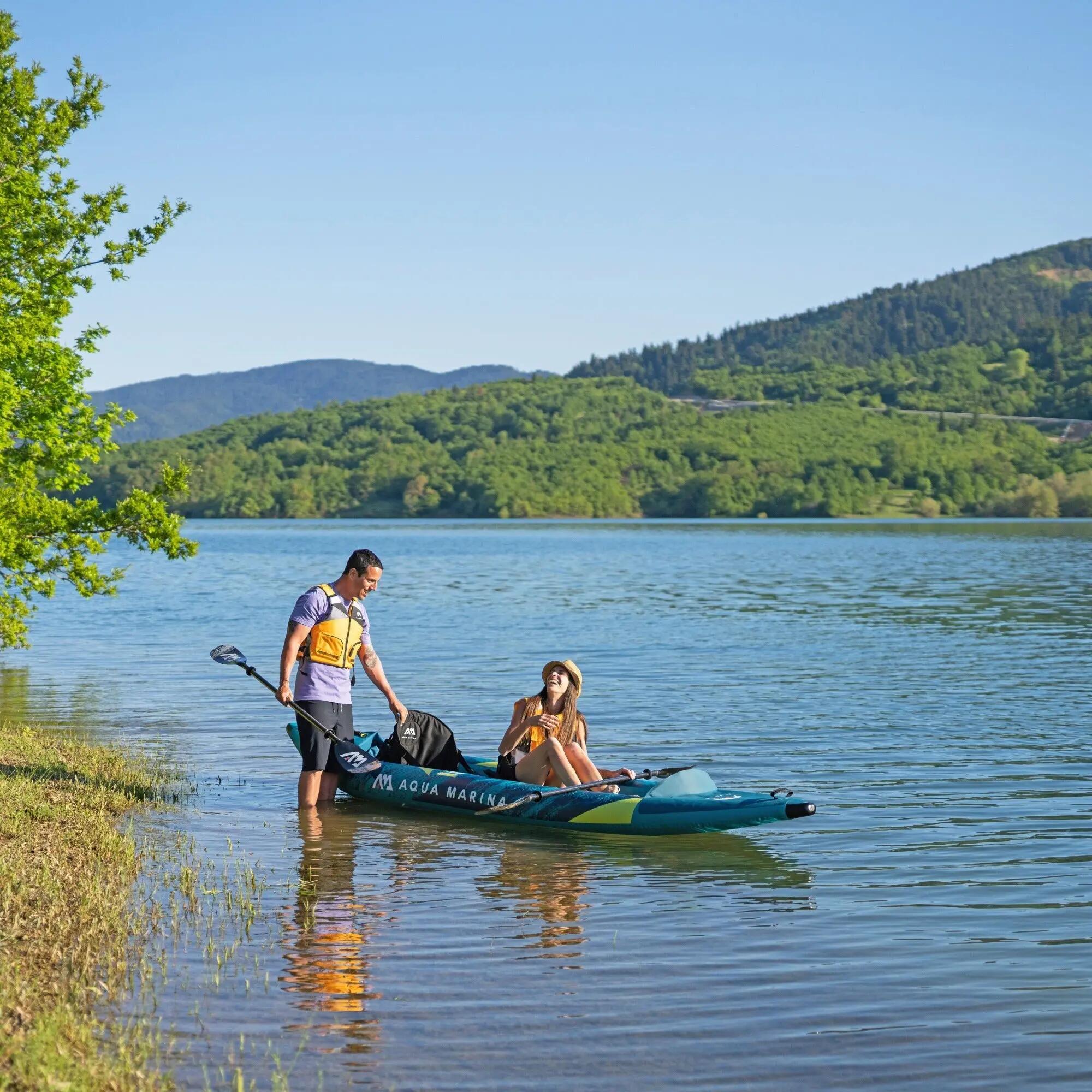 Aqua Marina - Steam 13'6" ST-412 kayak gonflable 2 places 9/10