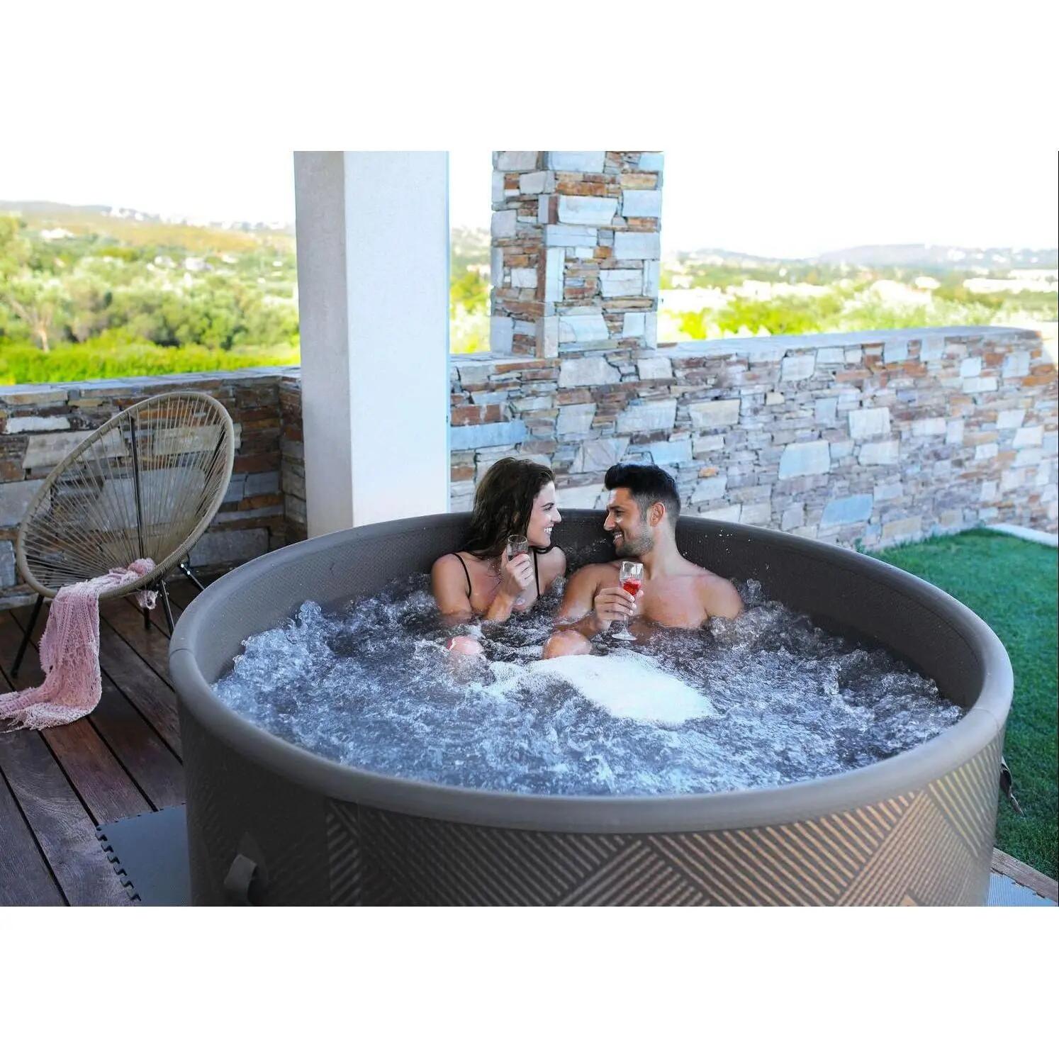 MSpa - Spa hinchable semirrígido circular Mono-Eco 6-8 personas 9/11