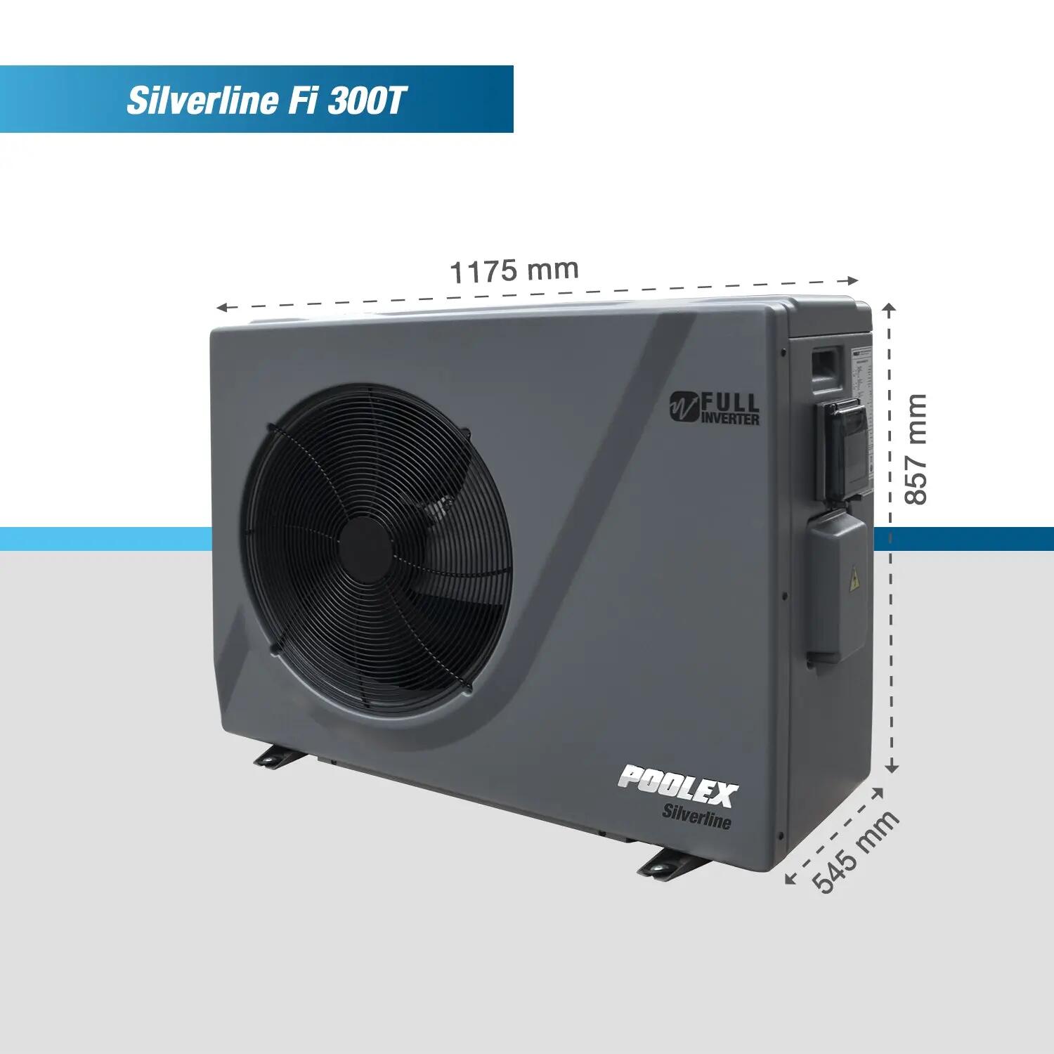 Poolex Silverline Fi Vollinverter Wifi Wärmepumpe Silverline Fi 120 (65m3) 11/11