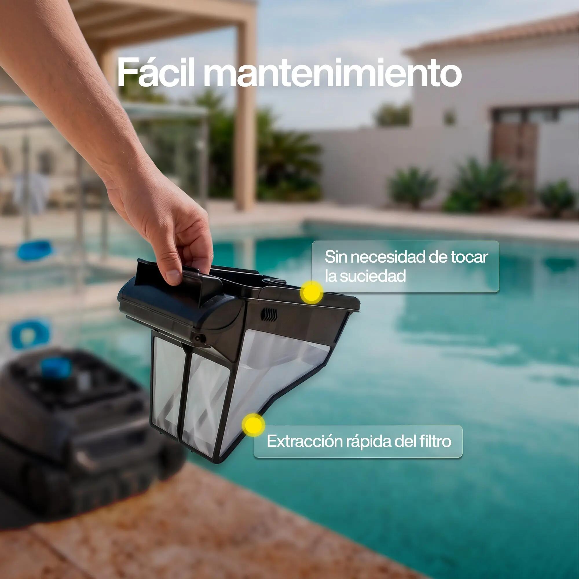Aspirador de Piscina Eléctrico e Automático ZODIAC CNX 20 limpa fundos robot 8/8