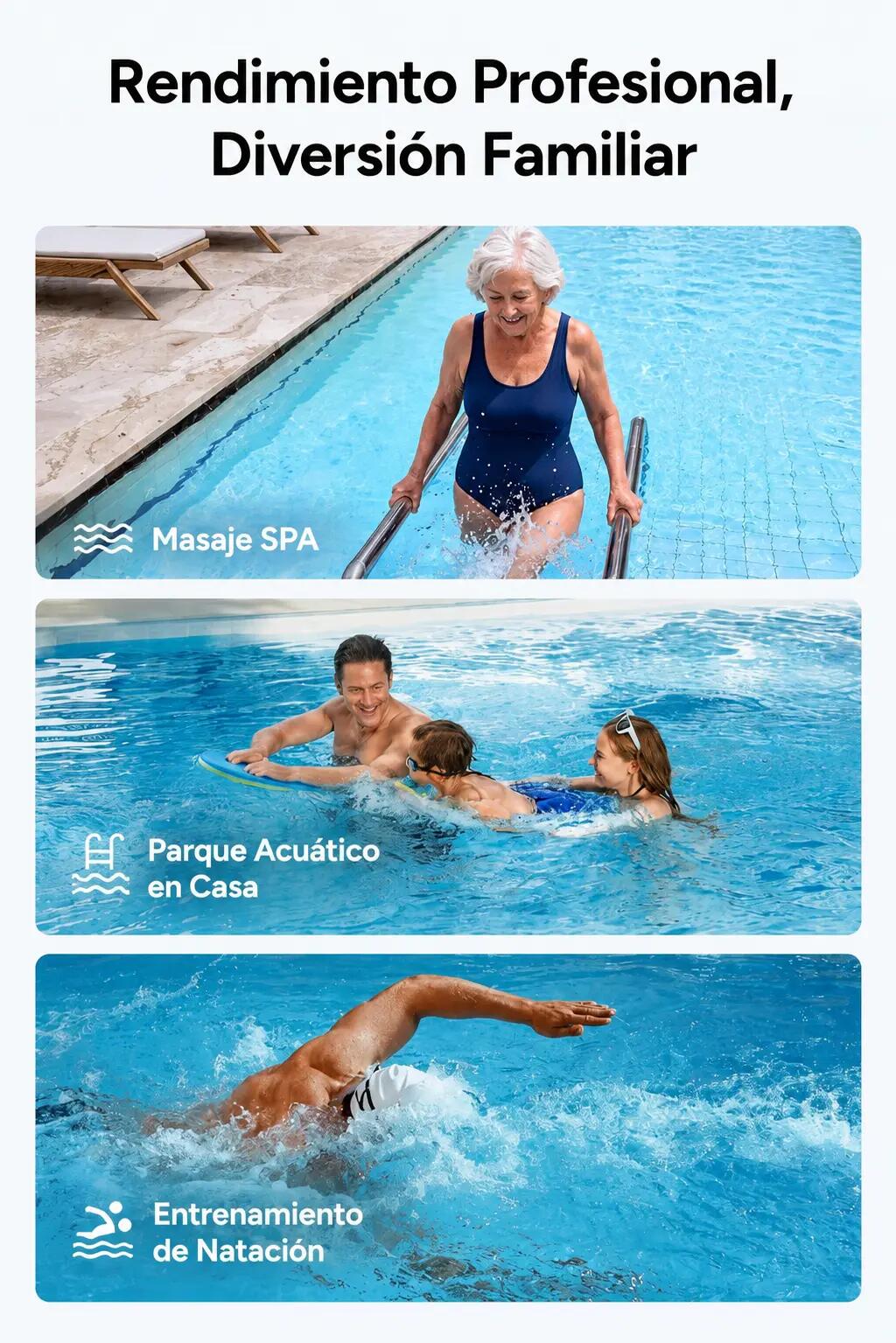 iGarden Swim Jet X Series Tragbare Gegenstromanlage ohne Bauarbeiten 10/11