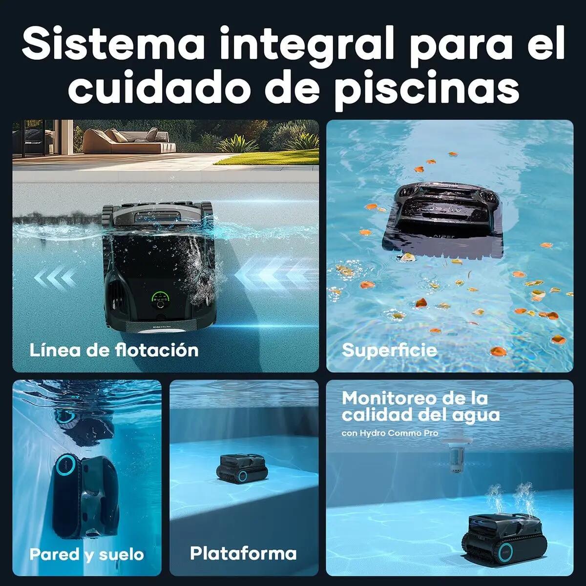 Aiper X1 Pro Max Robot Limpiafondos de piscina de batería sin cable 8/10