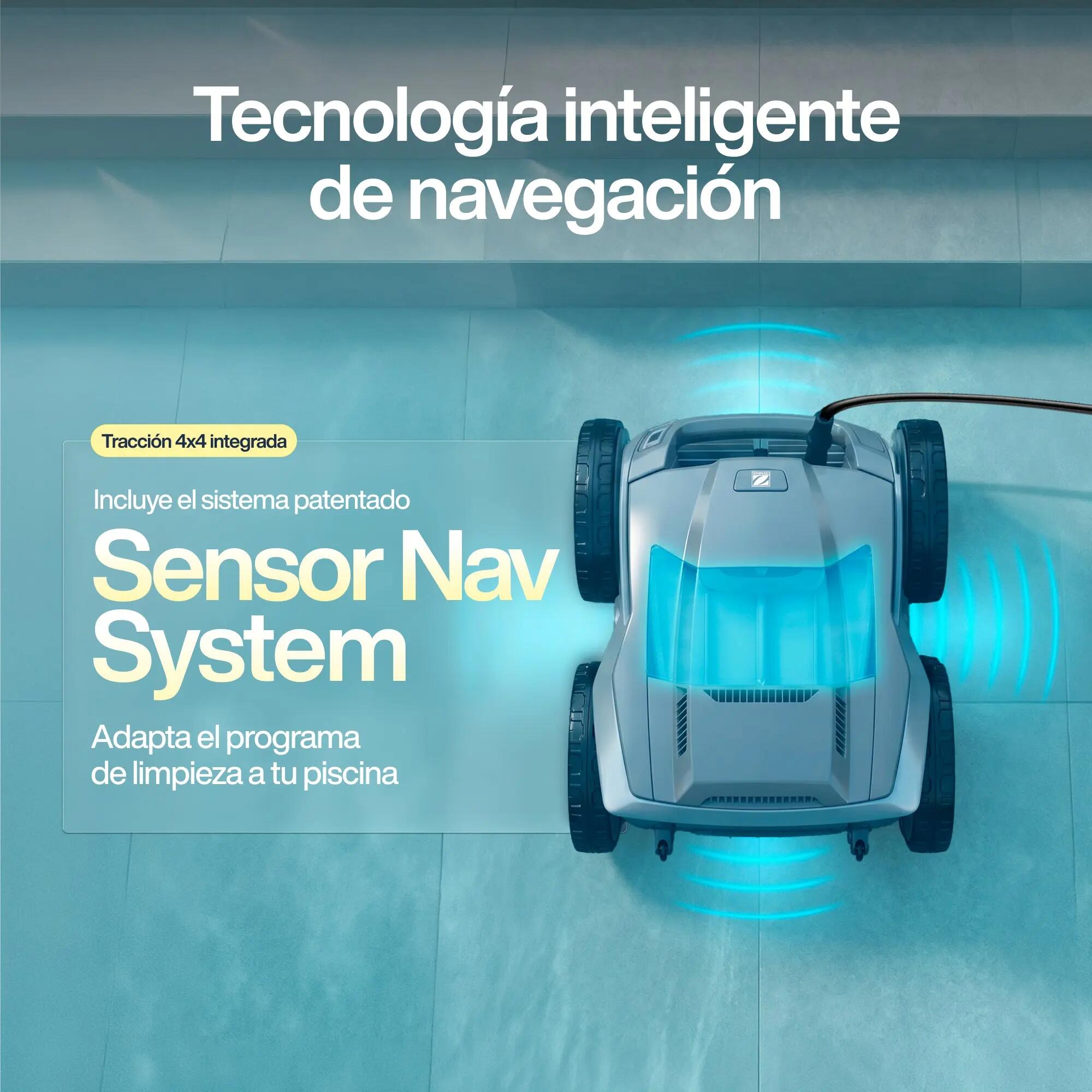 Aspirador de Piscina Eléctrico Automático ZODIAC ALPHA OA 6400 iQ limpa fundos 11/11