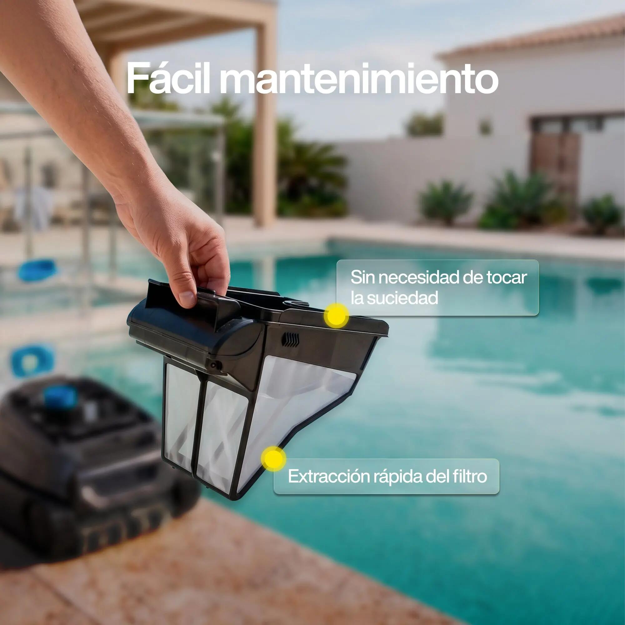 Aspirador de Piscina Eléctrico e Automático ZODIAC CNX 30 iQ limpa fundos robot 10/10