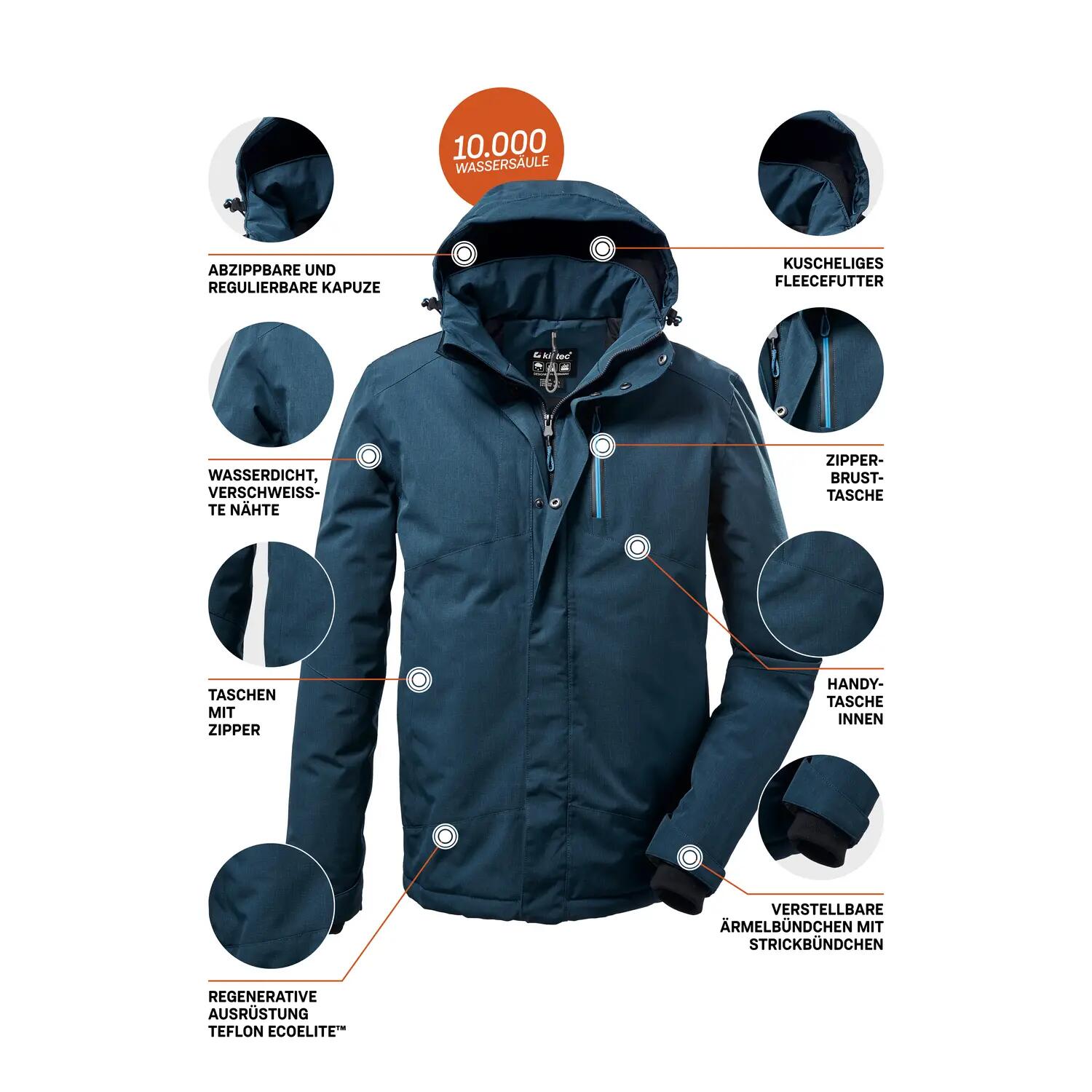 Herren Outdoorjacke KOW 161 8/10