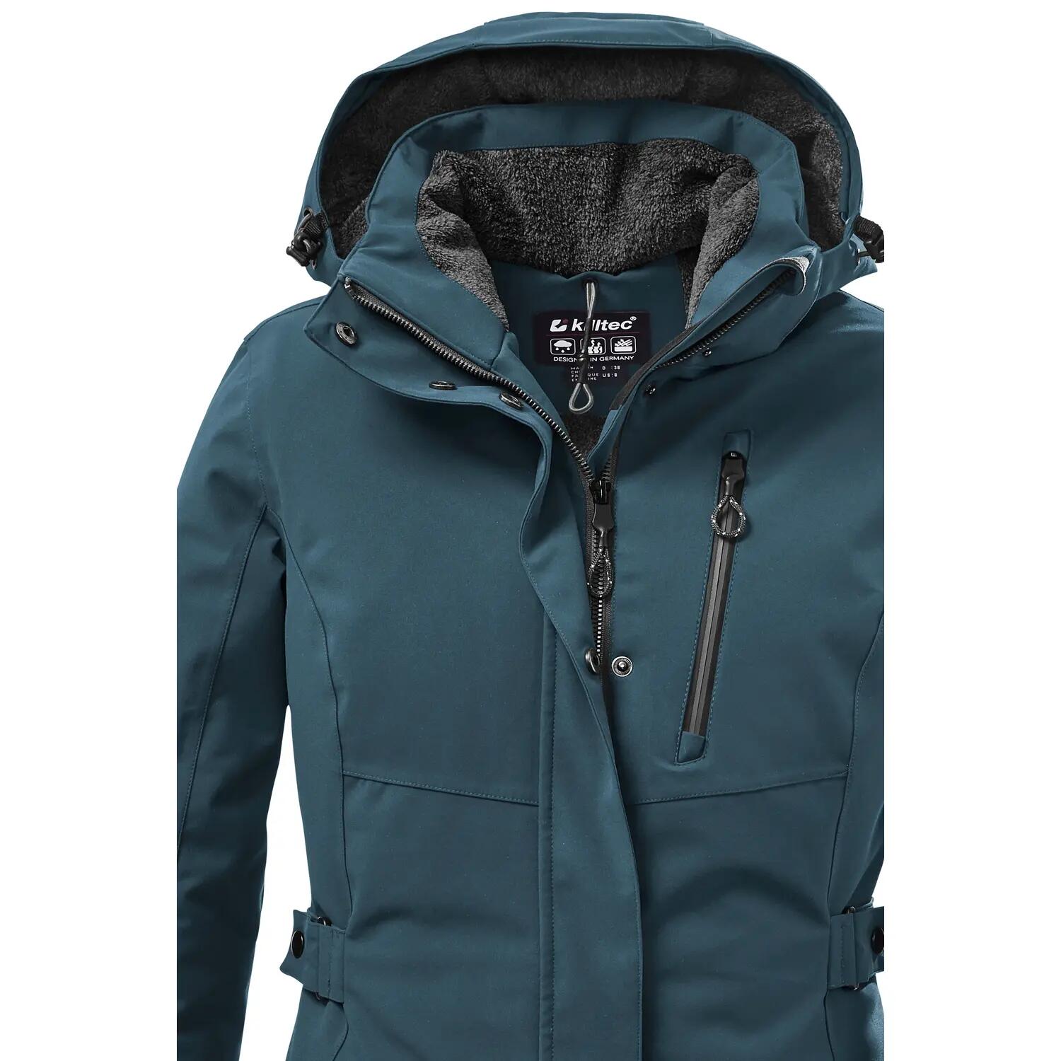 Veste imperméable à capuche femme Killtec Kow 165 3/8