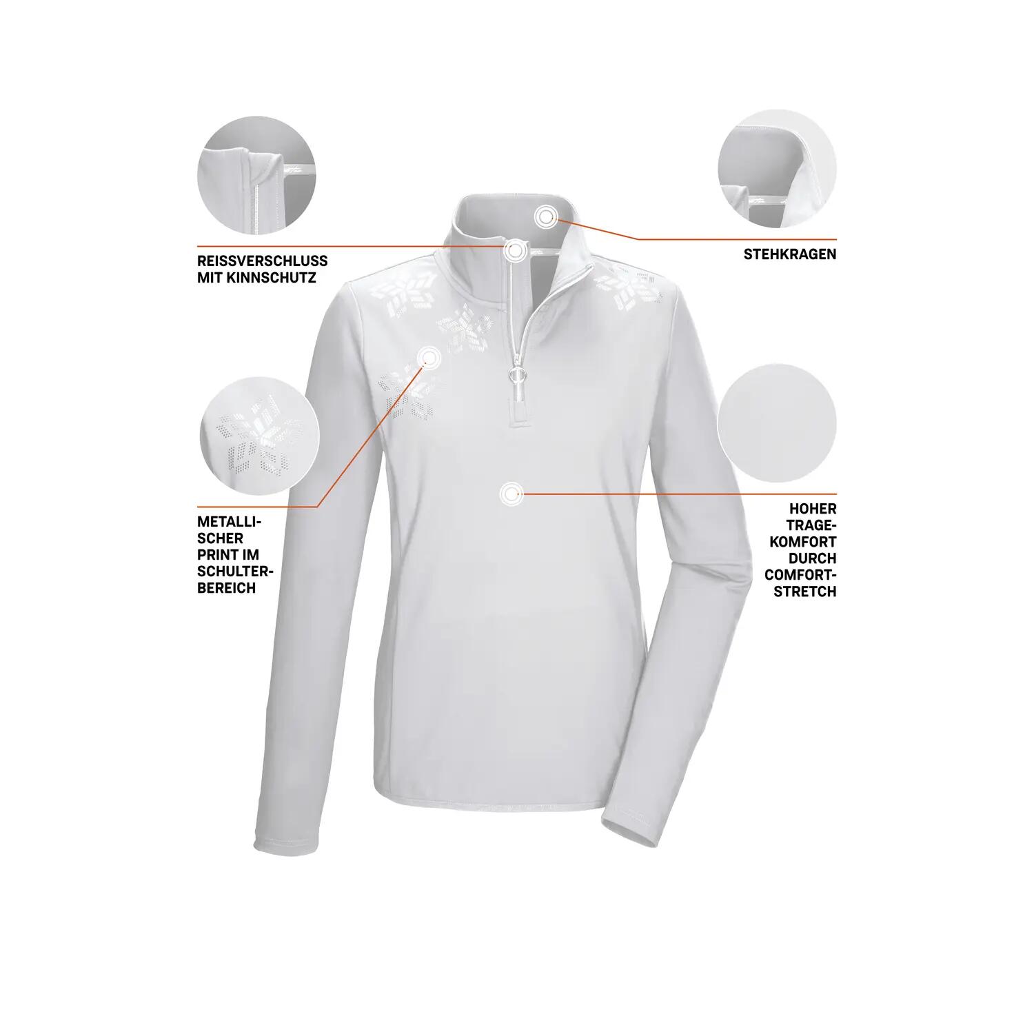 Sudadera de entrenamiento para mujer Killtec KSW 110 5/5