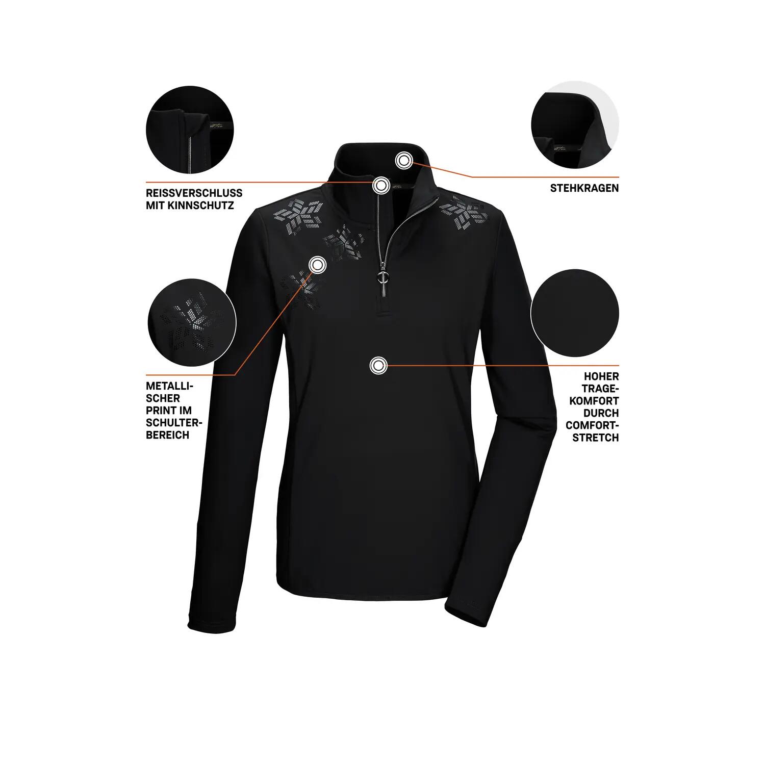 Drill top allenamento da donna Killtec KSW 110 12/15
