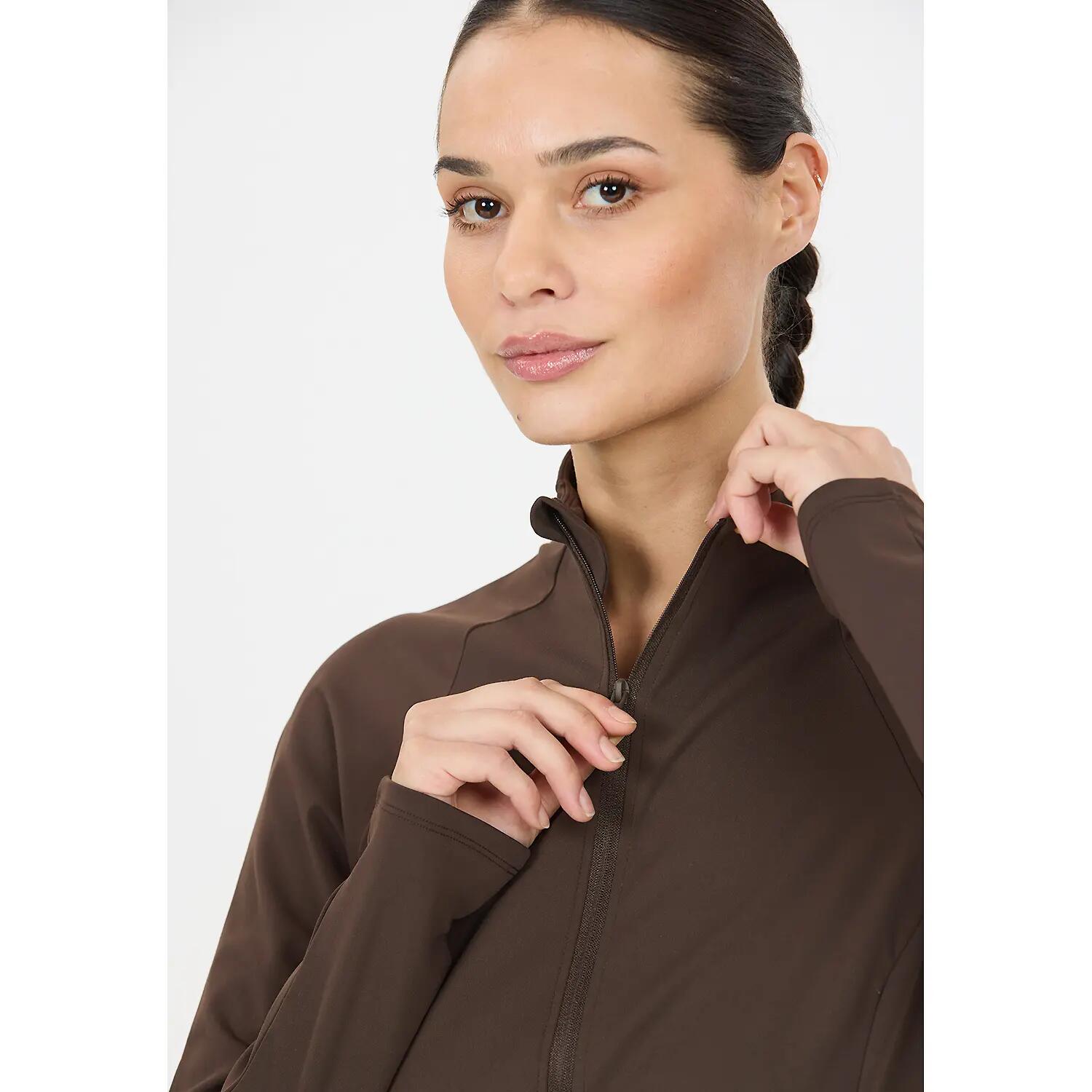 Sudadera con cremallera completa para mujer Athlecia Emarri 5/8