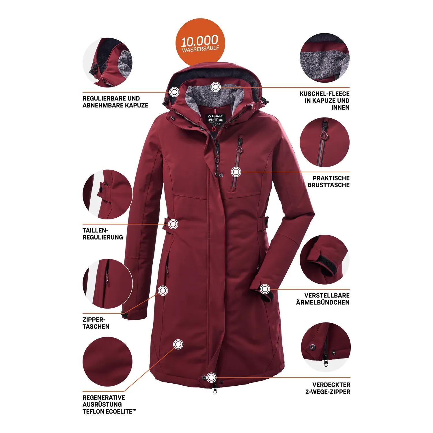 Damen Parka KOW 165 10/11