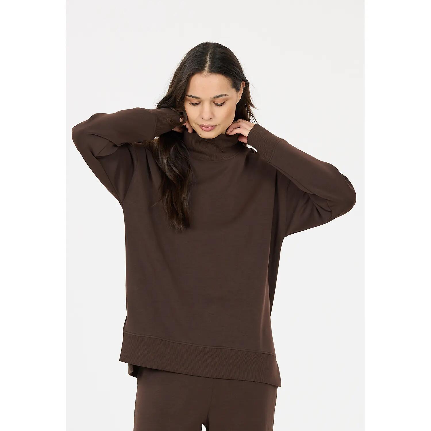 Damen Sweatshirt Yunes W Turtle Neck 3/8