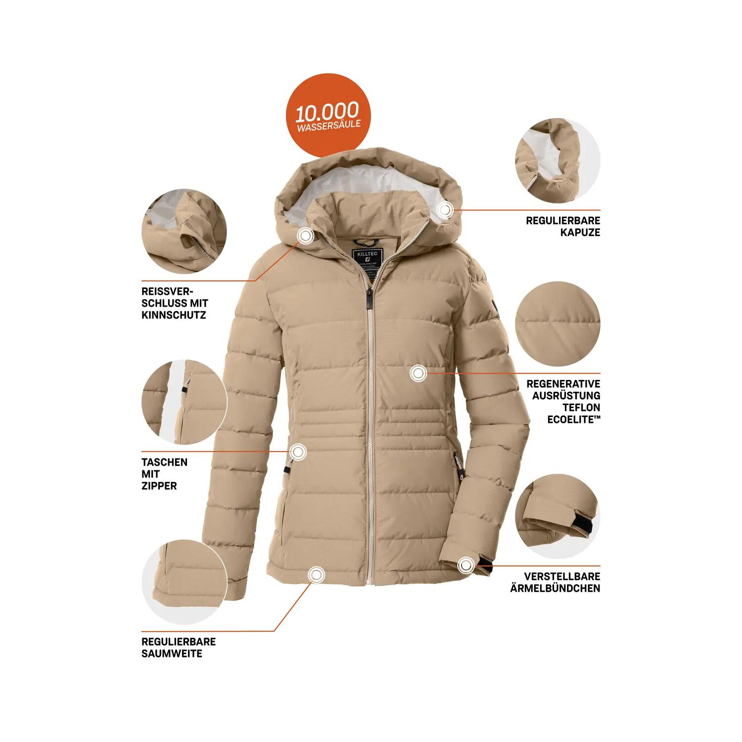 Damen Steppjacke KOW 10 WMN QLTD JCKT 5/6
