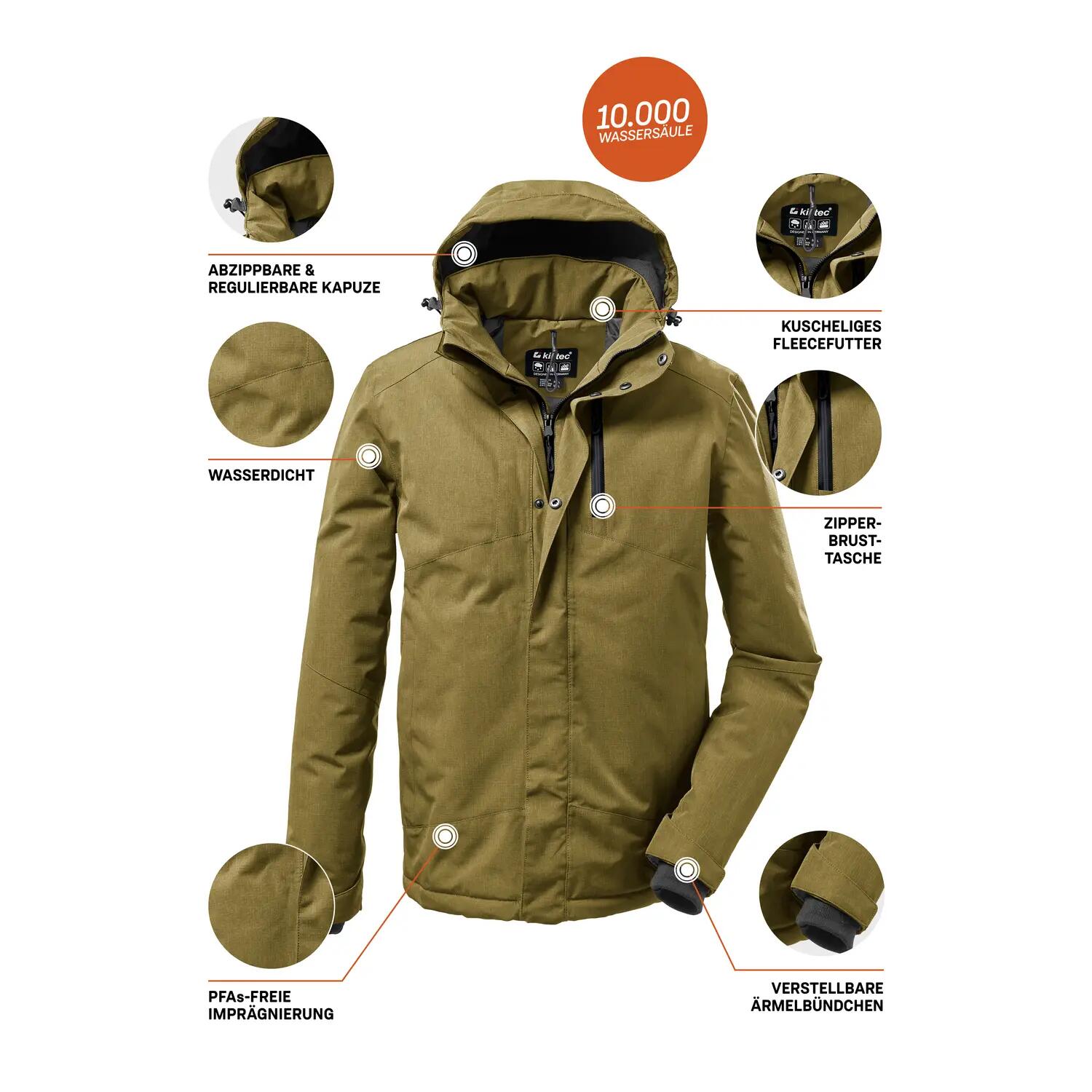 Herren Outdoorjacke KOW 161 5/8