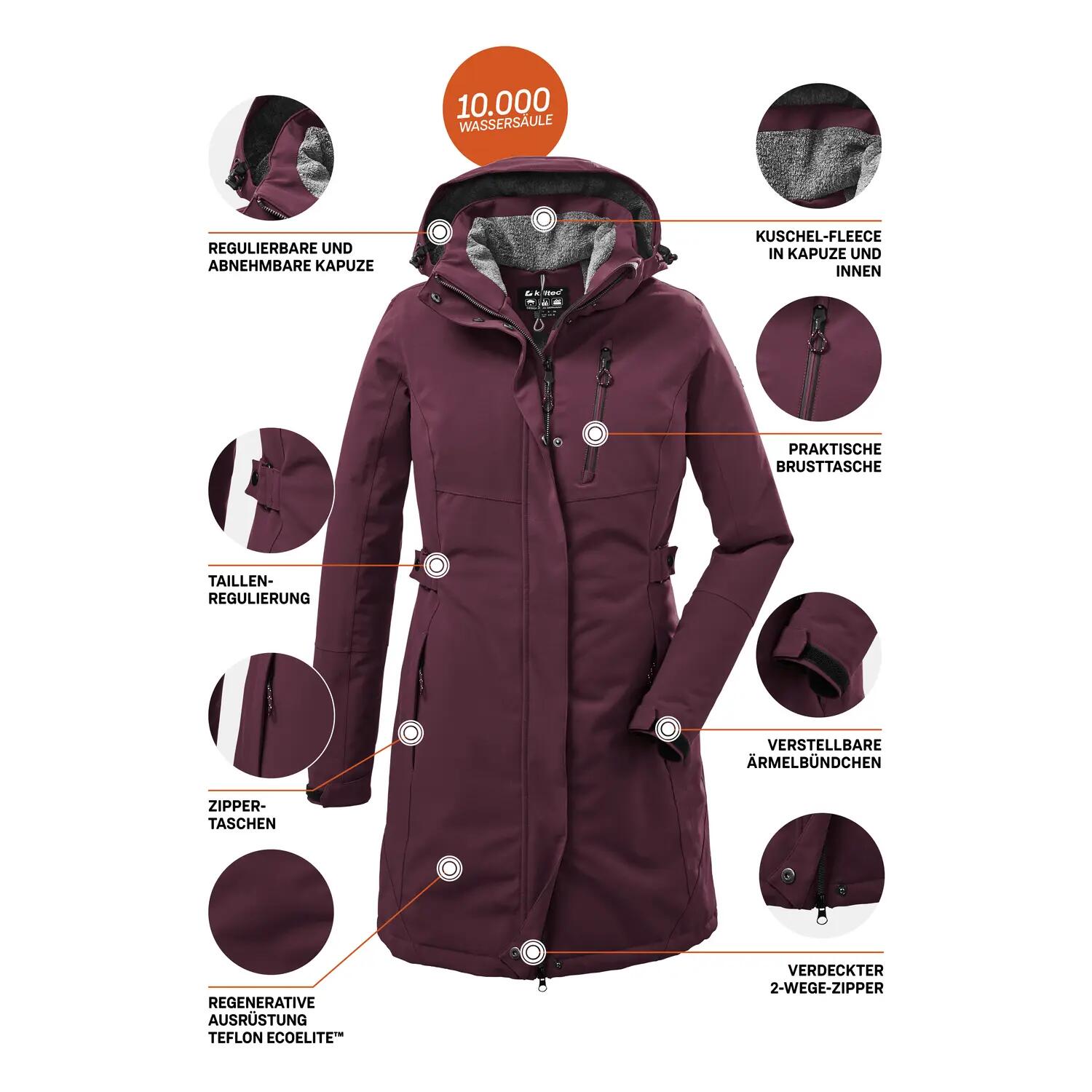 Damen Parka KOW 165 10/11