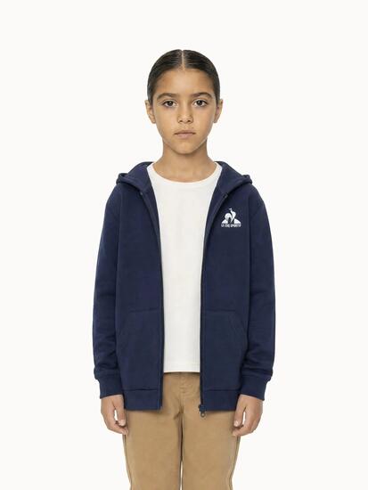 Veste zippée à capuche Essentiel en double face Essentiels
