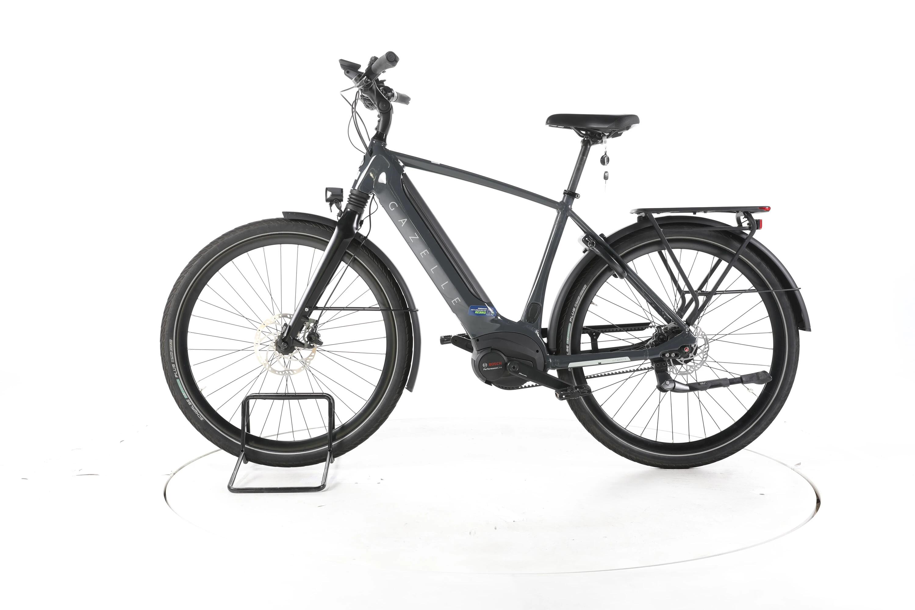Second Life - Gazelle Ultimate C5 HMB City E-Bike - Bardzo dobry stan 6/7