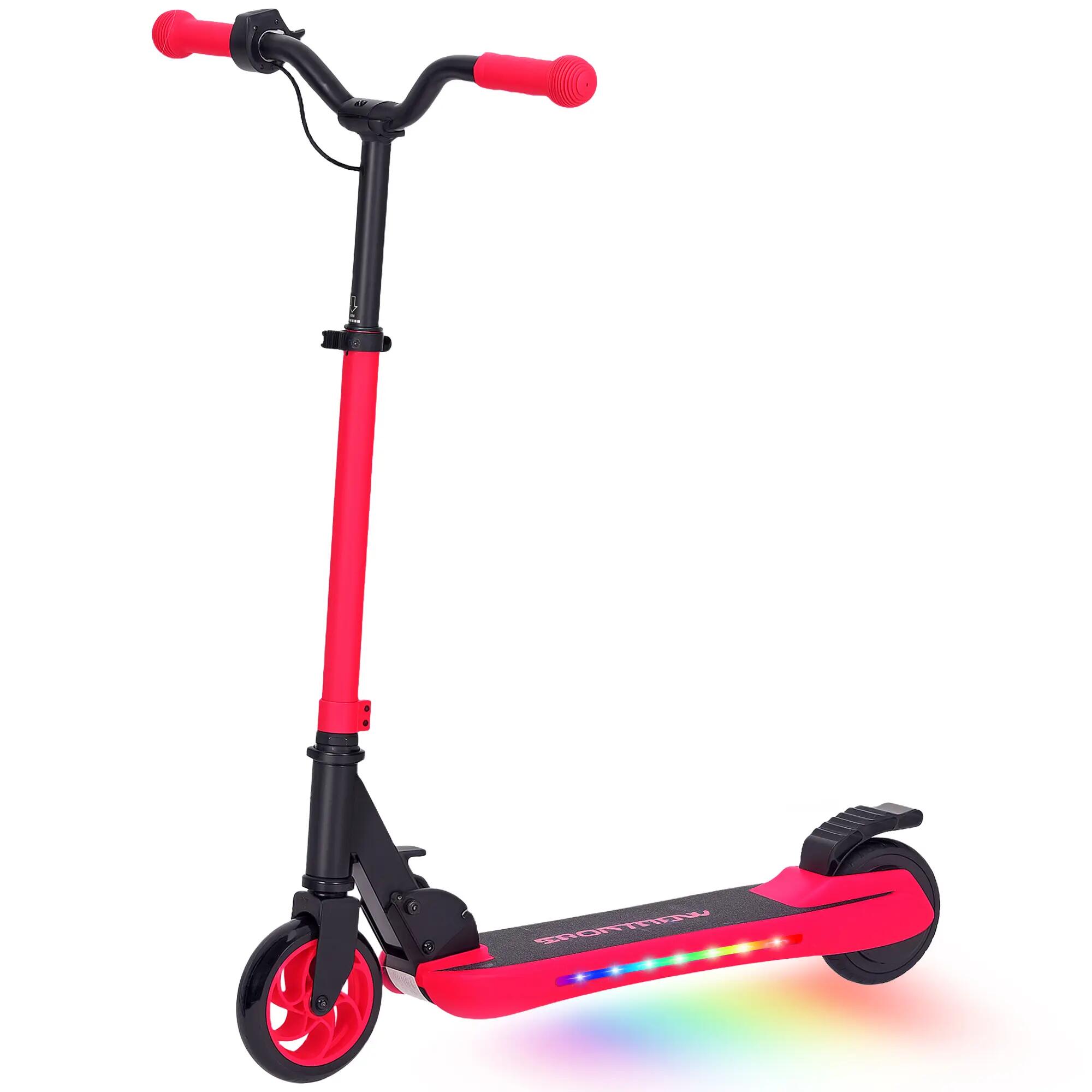 Trottinette électrique - Pliable, 120 W, 10 km/h - Rouge 2/6