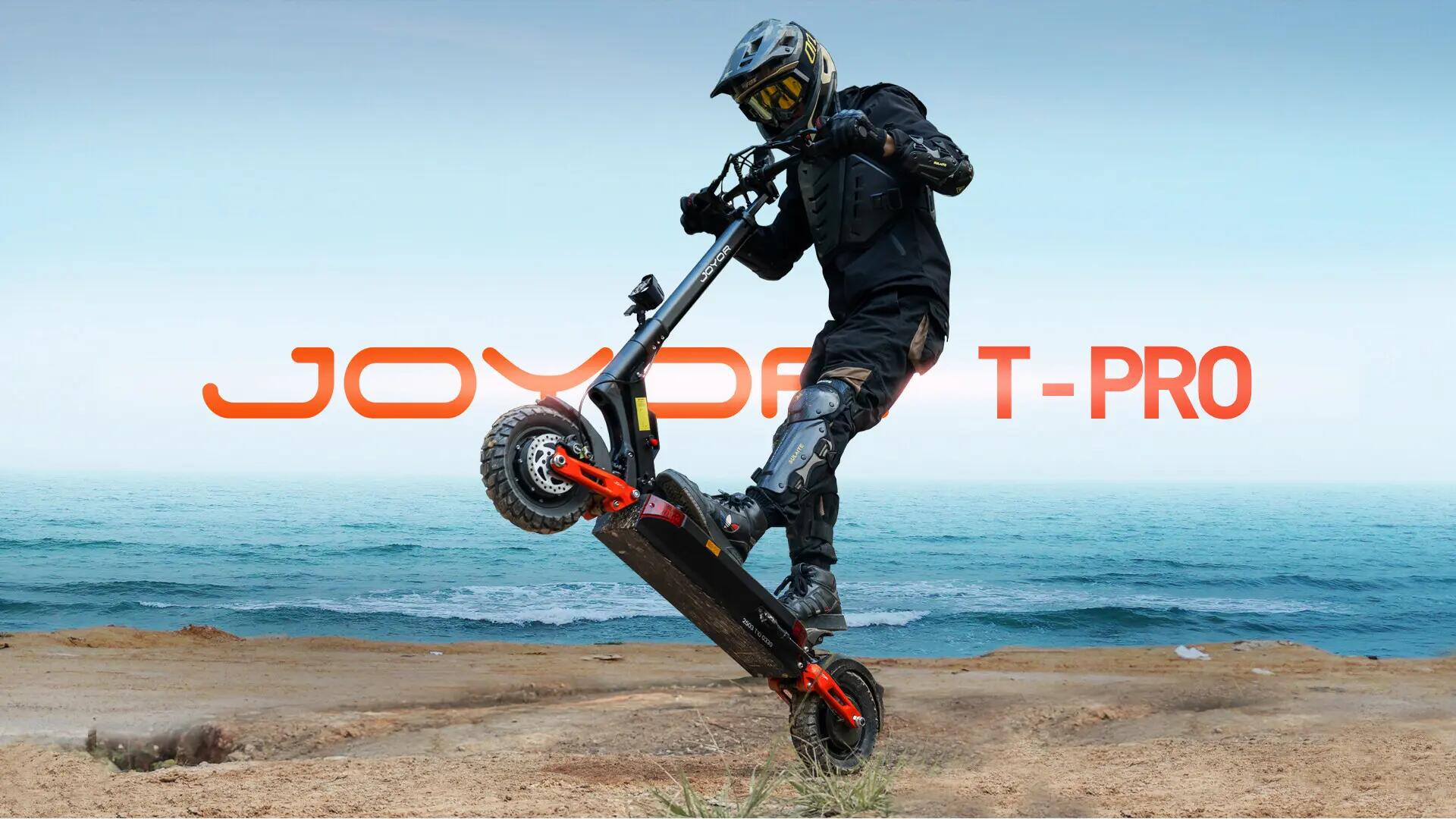Trottinette électrique JOYOR T-PRO DGT 2 × 500W 25 km/h 6/10