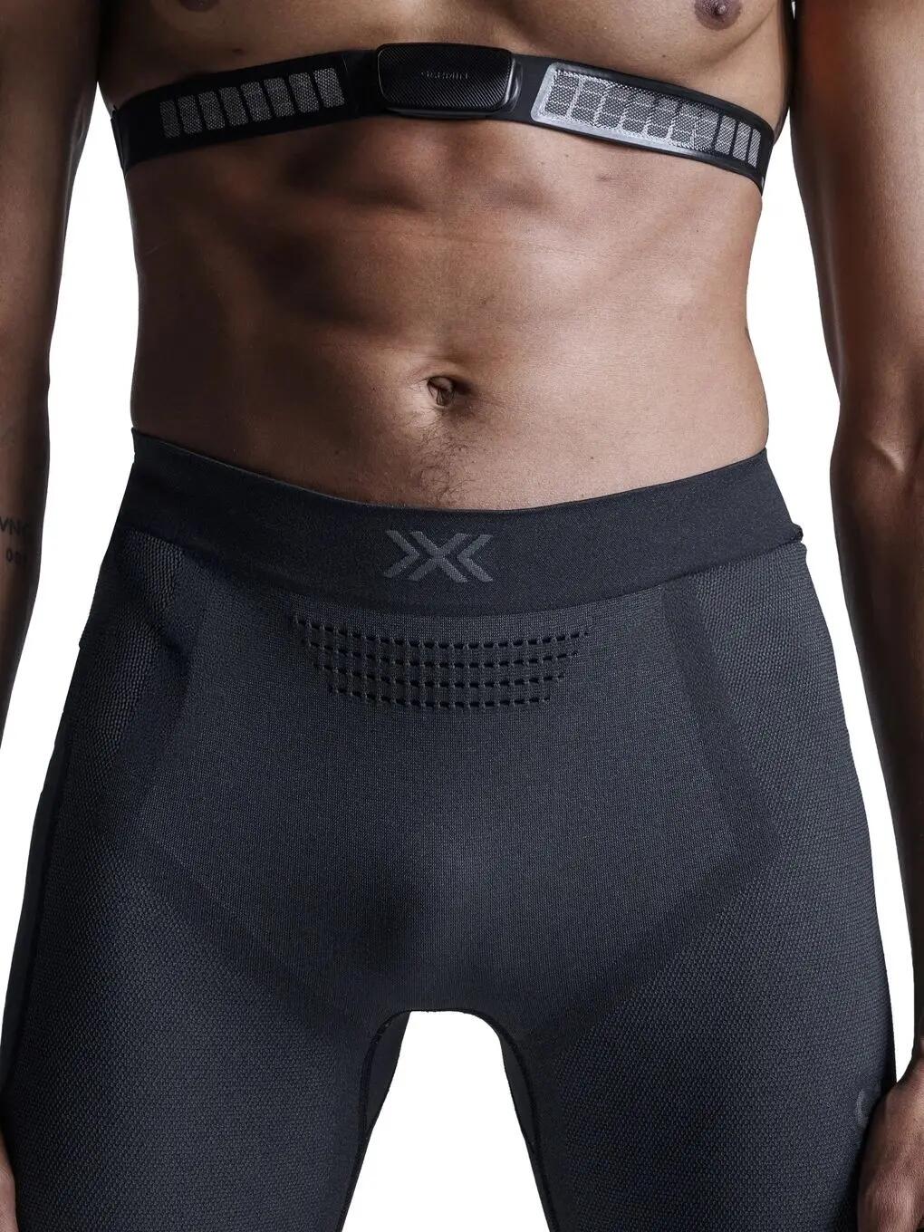 Mallas largas X-Bionic Xceed Run negras para hombre 4/5