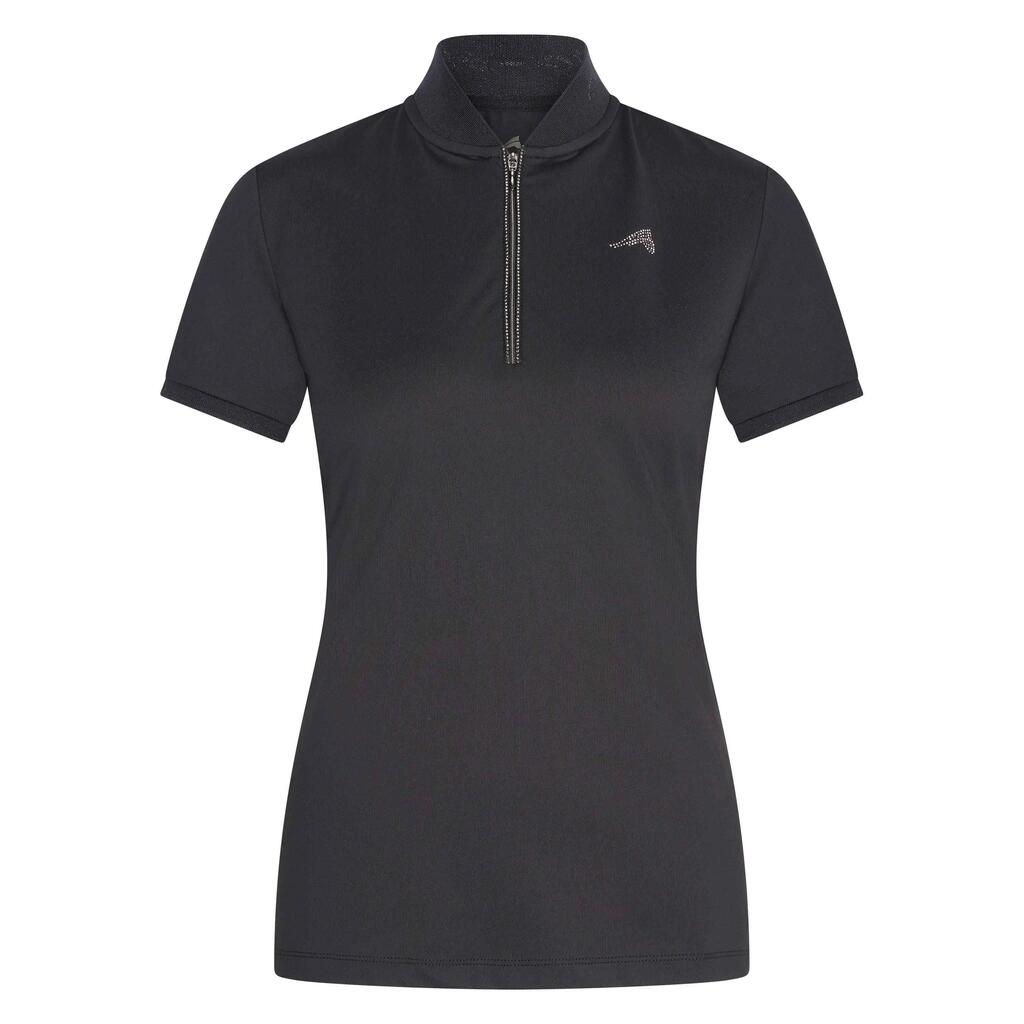 Women's half-zip riding jersey Euro-Star Ramona