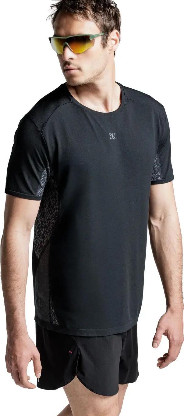 Camisola de corrida X-Bionic Xceed Run Discover Preta para homem 2/7