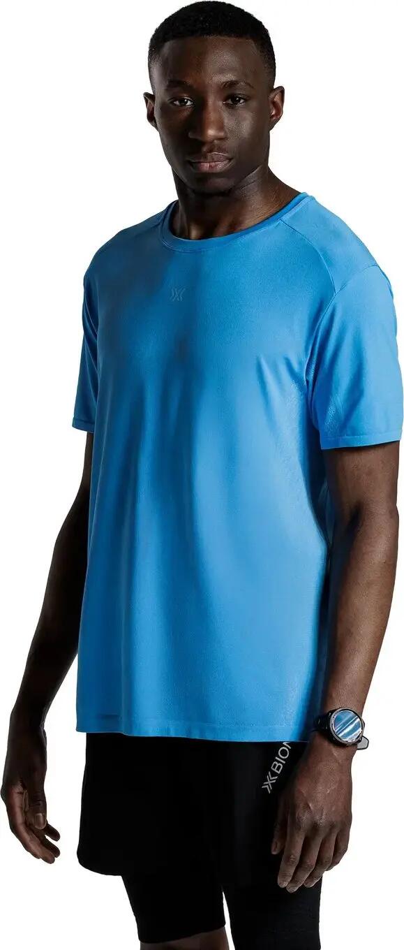 X-Bionic Xceed Run Discover blauw hardloop-T-shirt voor heren 2/7