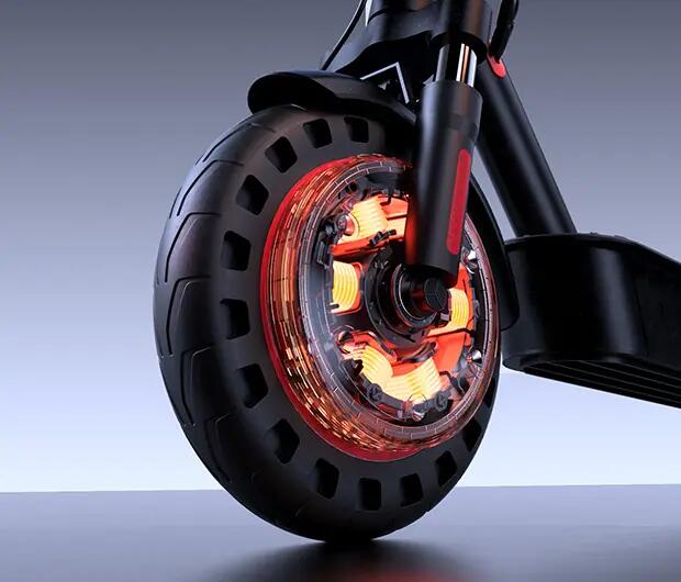 iScooter i9 MAX DGT elektrische scooter met 36V 10,4Ah 2/7