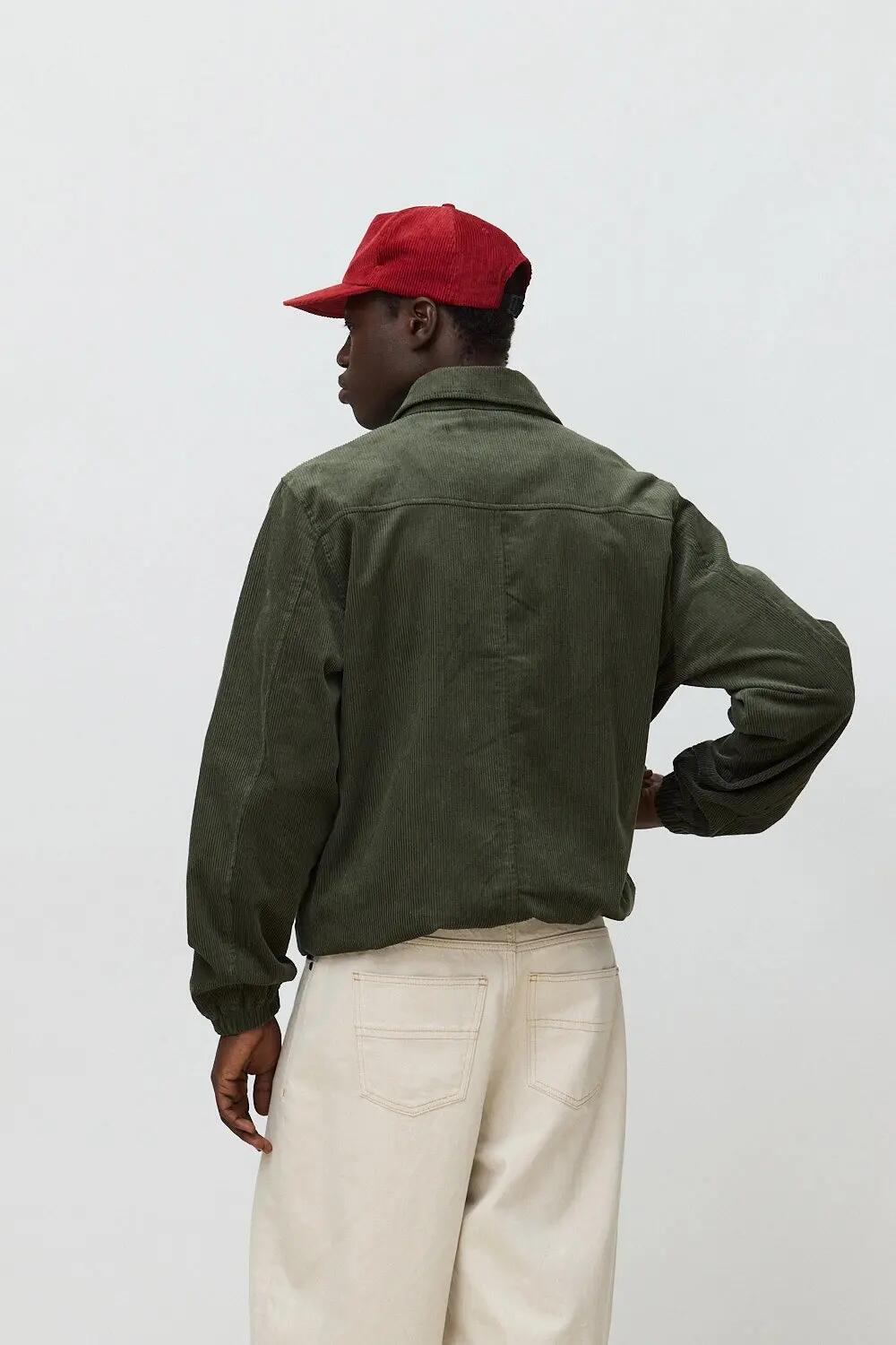 Chaqueta Blue Banana de 100% Algodón Orgánico Miller Olive Green 2/4