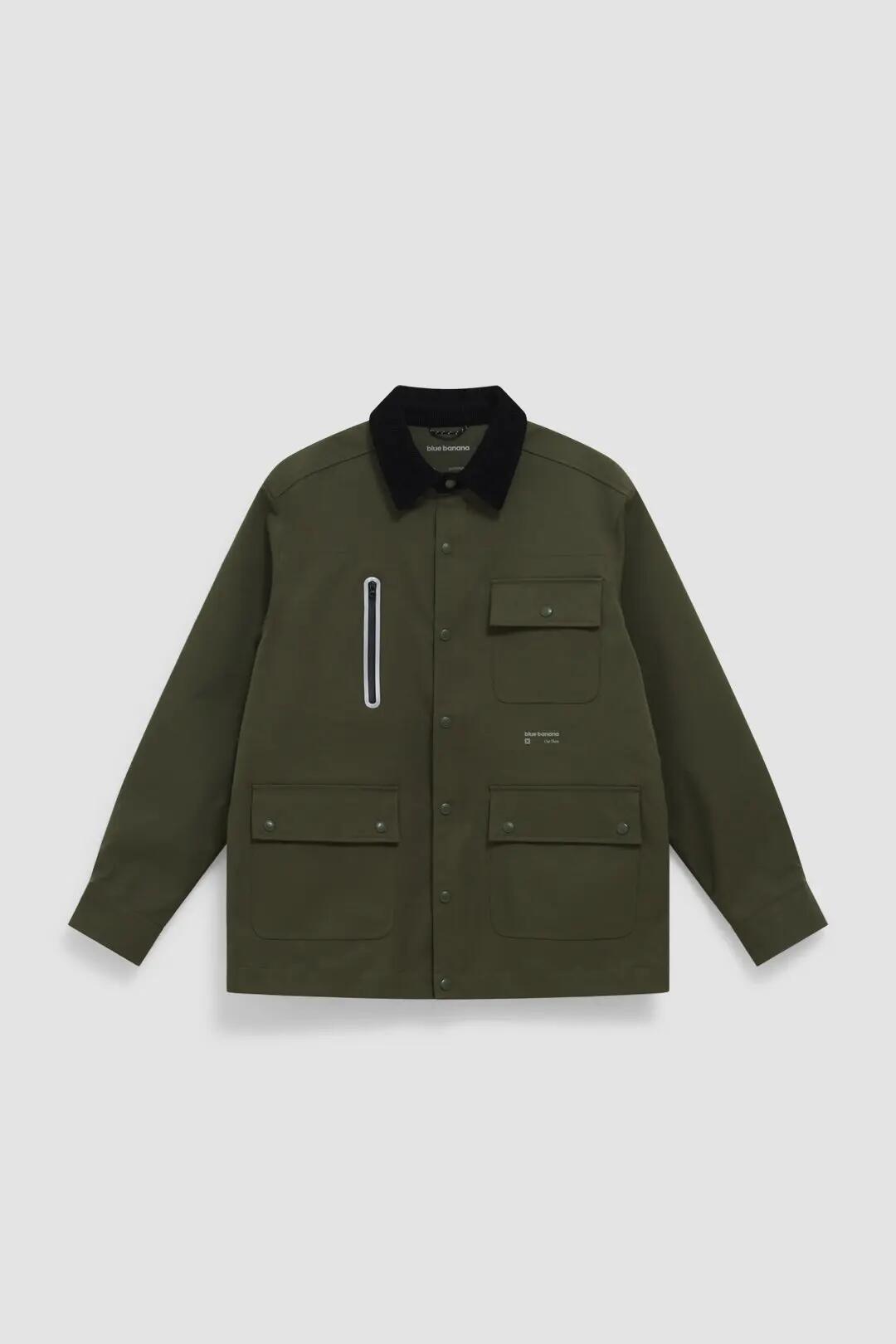 Chaqueta Blue Banana Mountain Olive Green 4/4