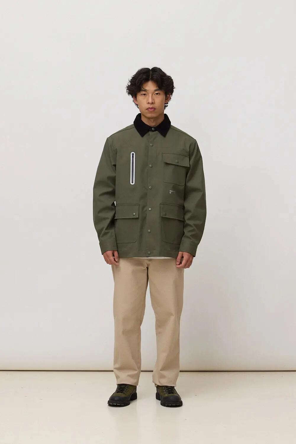 Chaqueta Blue Banana Mountain Olive Green 3/4