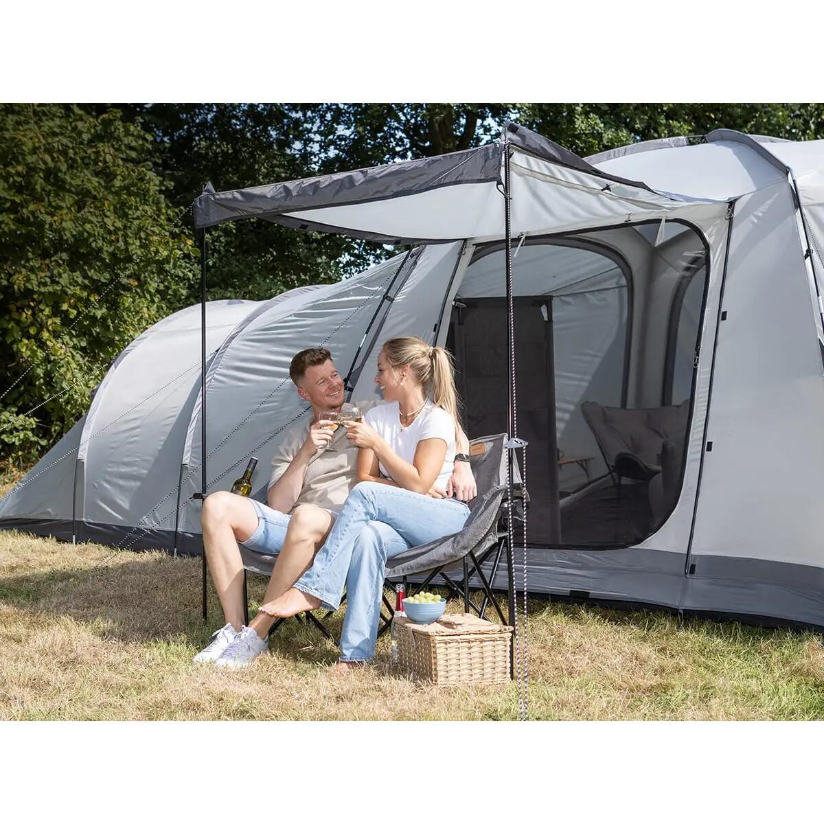 Doppel-Campingstuhl Hygge - XL Campingstuhl - faltbar - für 2 Personen 5/12