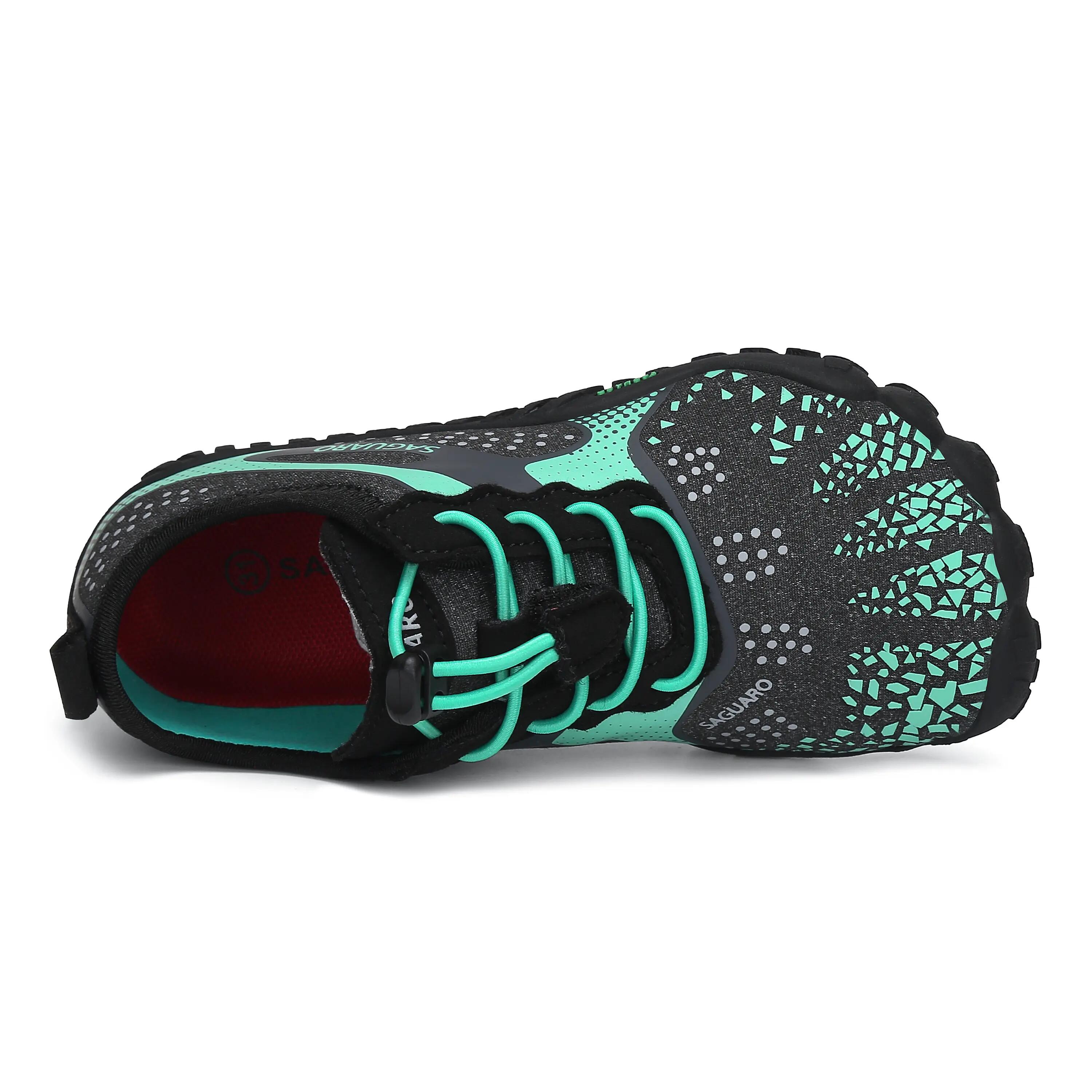 Saguaro Barefoot Fast I Kids – Lichtgewicht en flexibel groen 7/7