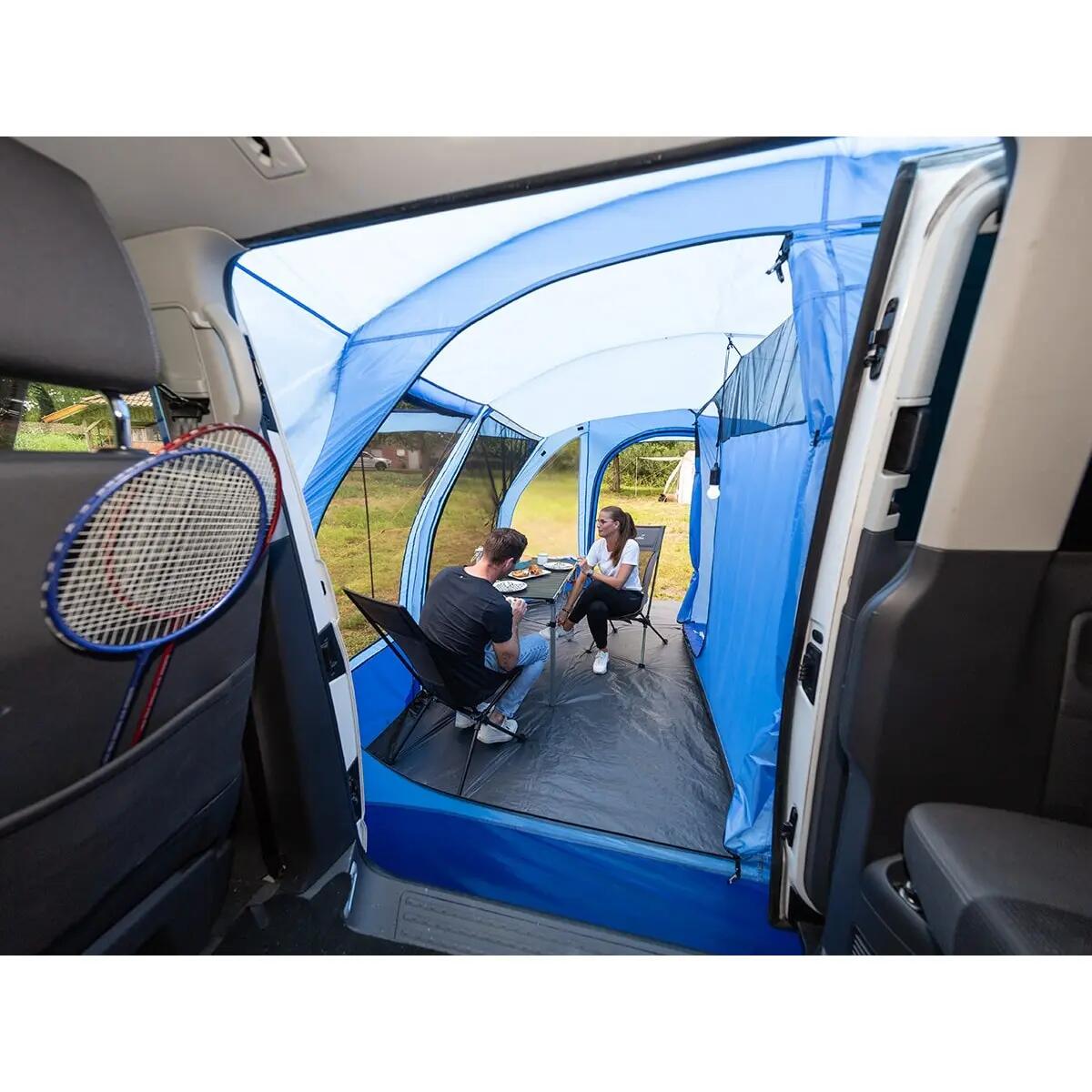 Voortent Aarhus Travel 2 - 2 personen - 1 slaapcabine - Voor bus, bestelwagen 12/15