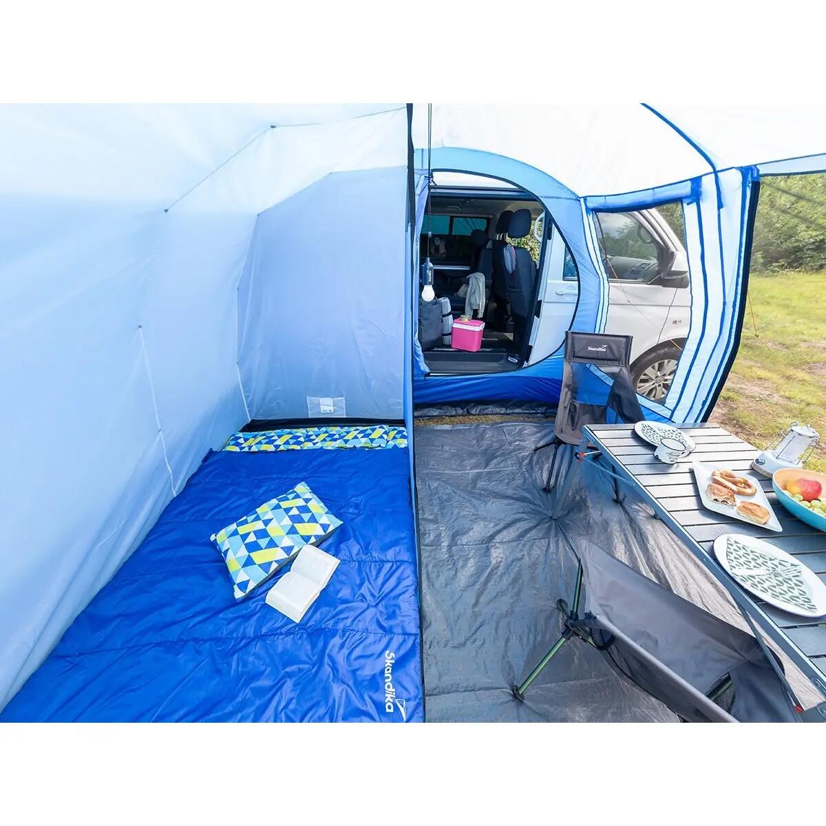Voortent Aarhus Travel 2 - 2 personen - 1 slaapcabine - Voor bus, bestelwagen 11/15