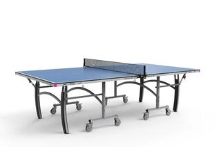 Active 16 Premium Table Tennis Table| Enhance Game with Full Size Indoor T.T Table | Ideal for Home & Club | Foldable with Wheels | Included Net, Cover, 2 ITTF Bats & 3 Balls