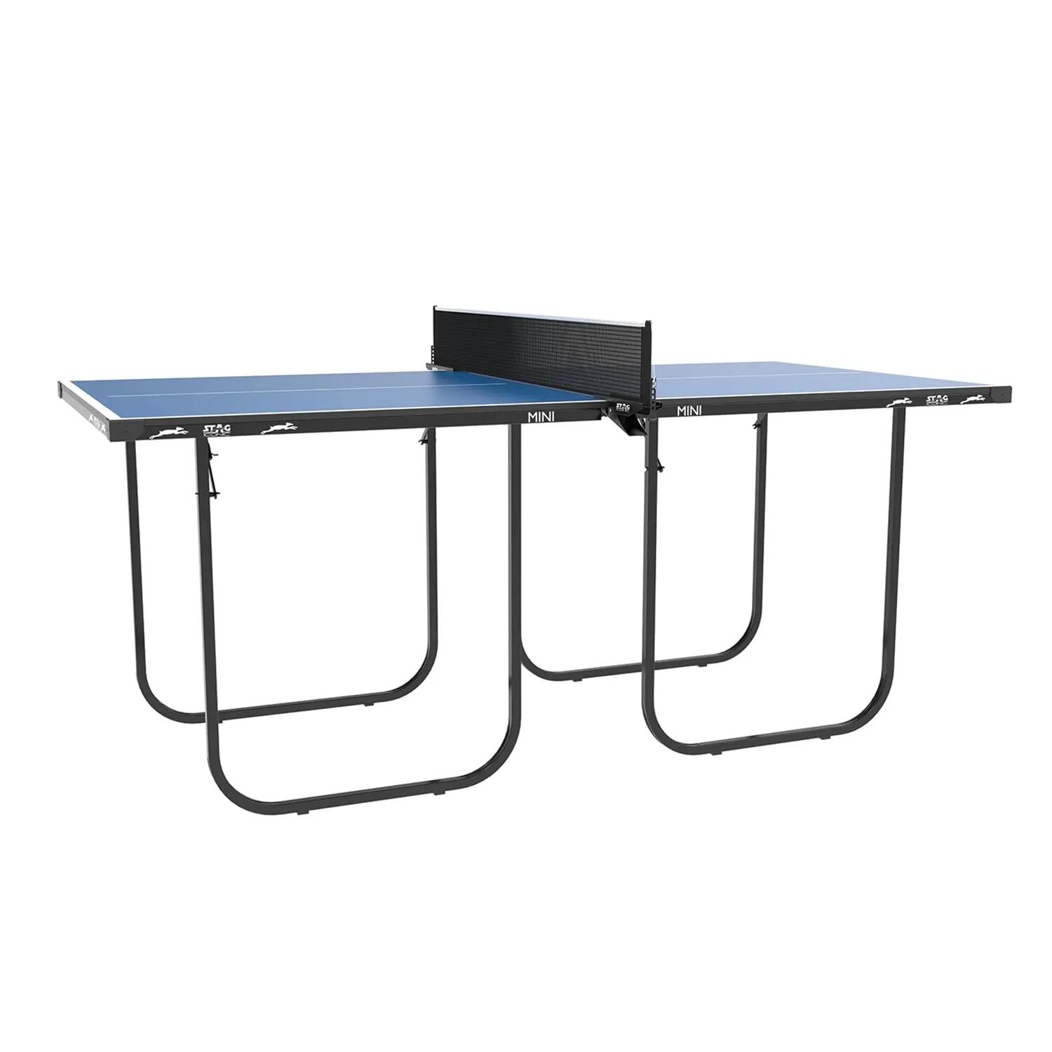 Mini Series Table Tennis Table | Compact 12mm Indoor Ping Pong Table with Foldable Design, Easy Storage, Durable Frame & Net Set | Space-Saving Table for Home & Recreation -  1