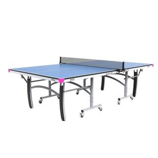 Active 2023 Series Pro Table Tennis T.T Table, Full Size Premium with 7 Minute Quick Easy Setup, Ideal for Both Home and Club - 1 Table Top Cover,2 TT Rackets,6 Balls,1 Clamp Net