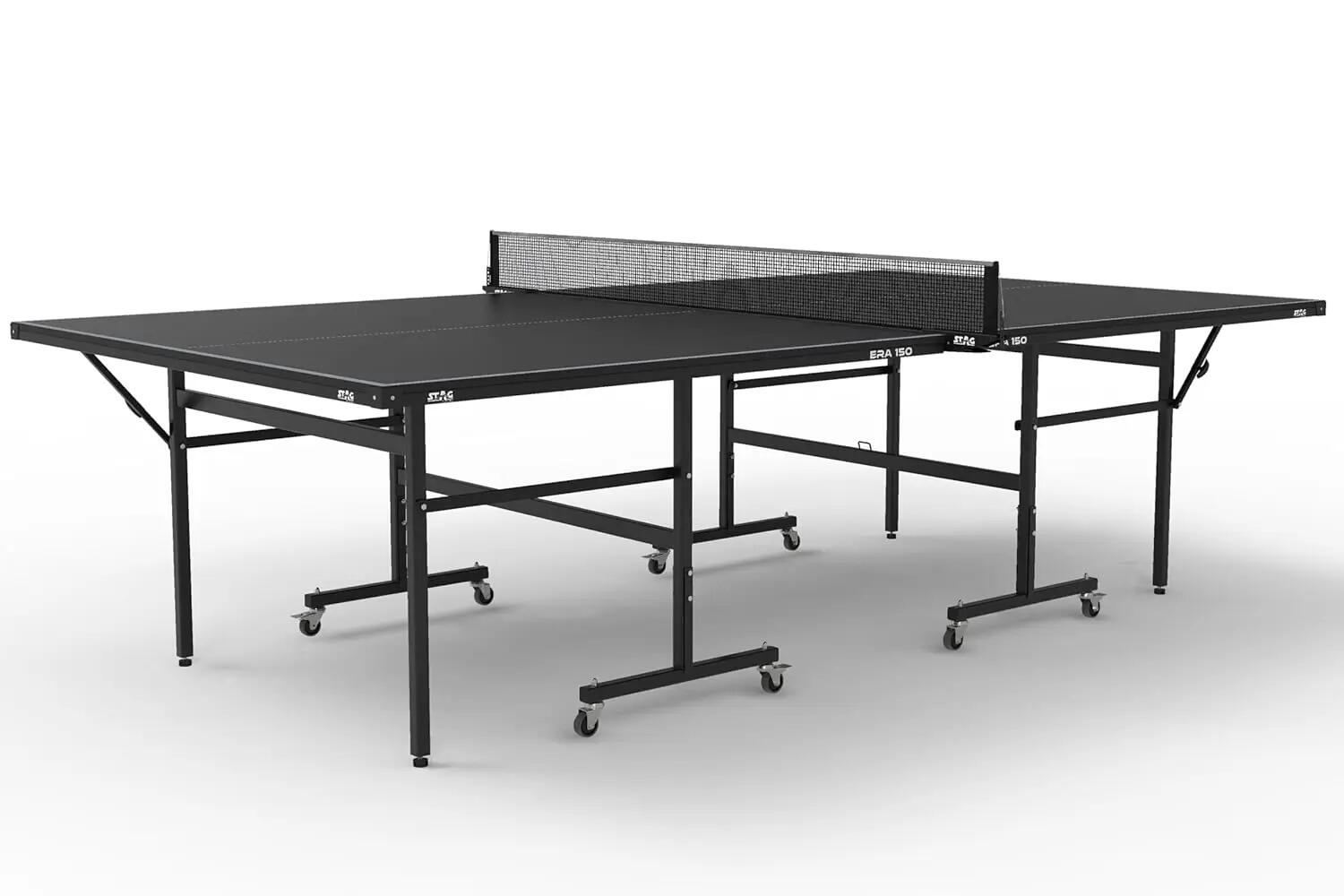Era 150 Indoor Table Tennis Table | Premium Full-Size 15mm Ping Pong Table with UV-Coated Surface, Easy Folding, Wheels & Accessories for Home & Clubs -  1