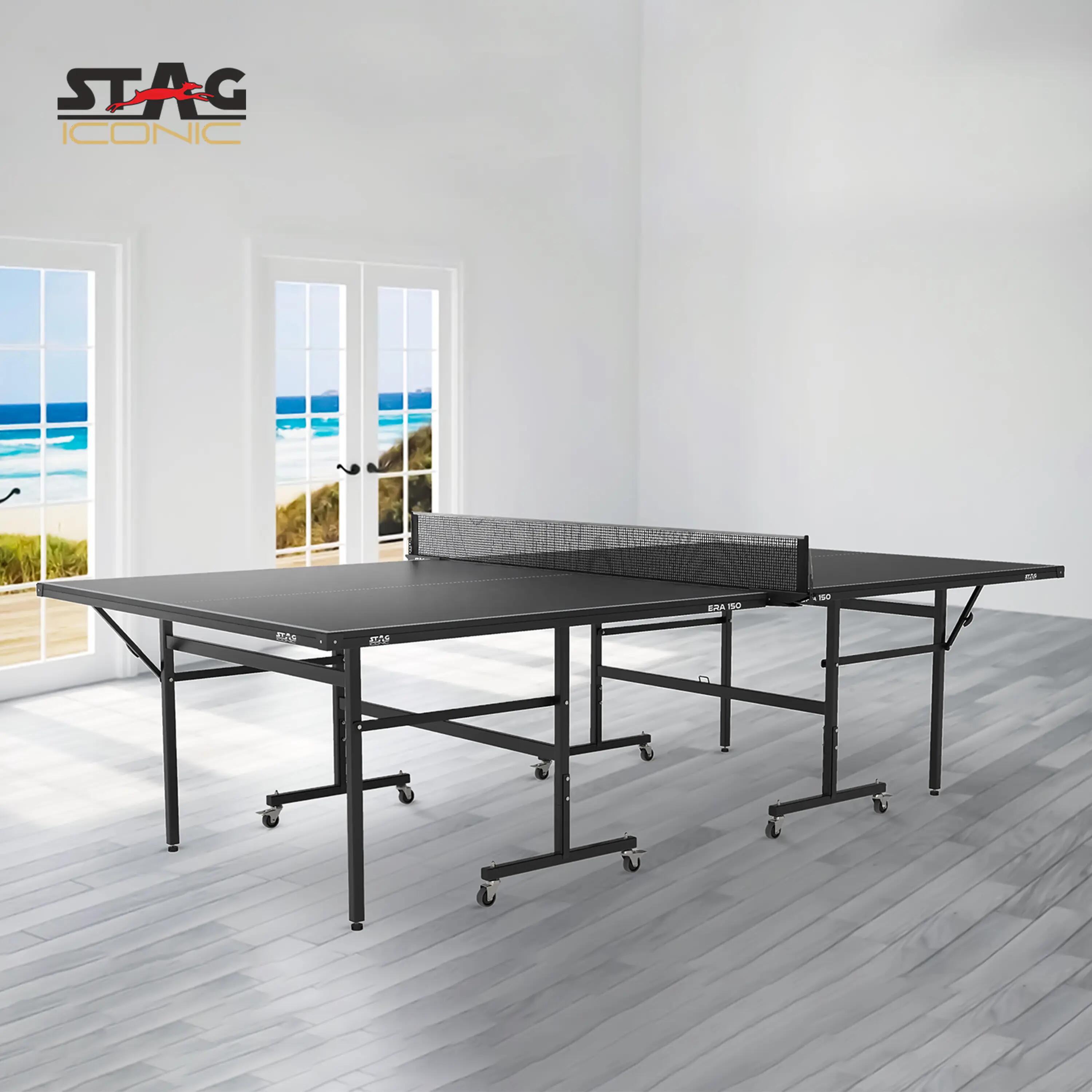 Era 150 Indoor Table Tennis Table | Premium Full-Size 15mm Ping Pong Table with UV-Coated Surface, Easy Folding, Wheels & Accessories for Home & Clubs -  2