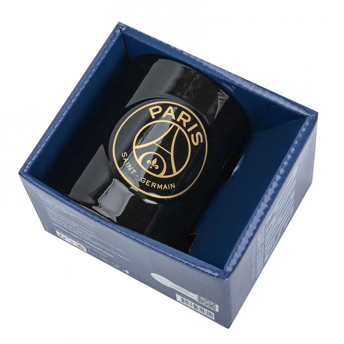 Paris Saint Germain kubek ceramiczny w pudełku prezentowym 390 ml czarny 5/5
