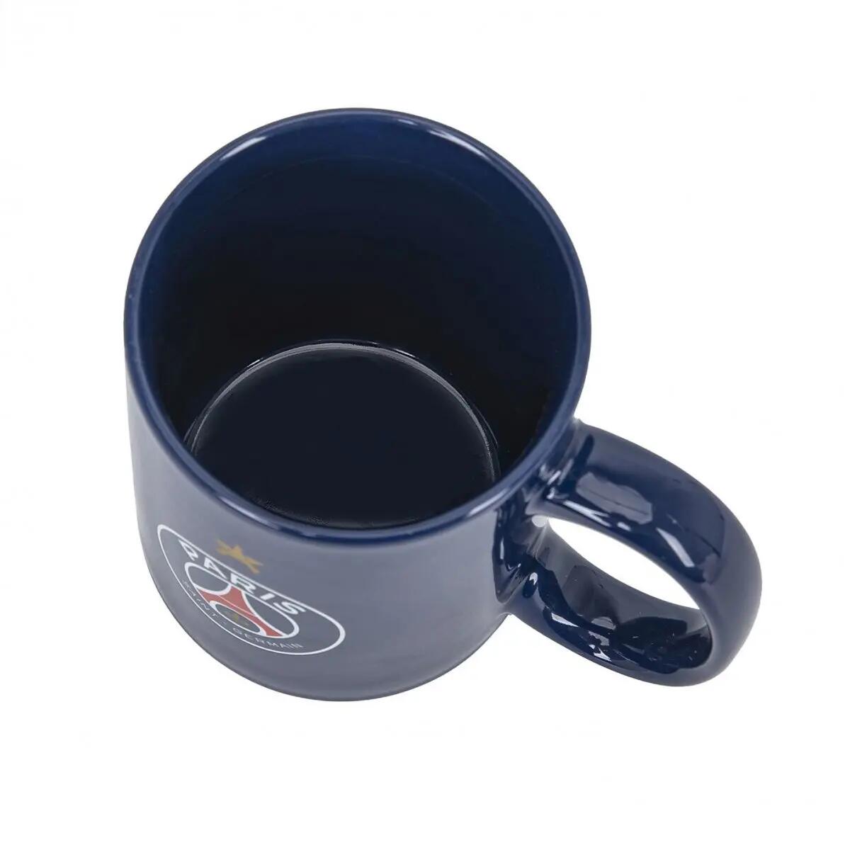 Paris Saint Germain kubek ceramiczny w pudełku prezentowym 390 ml granatowy 4/5