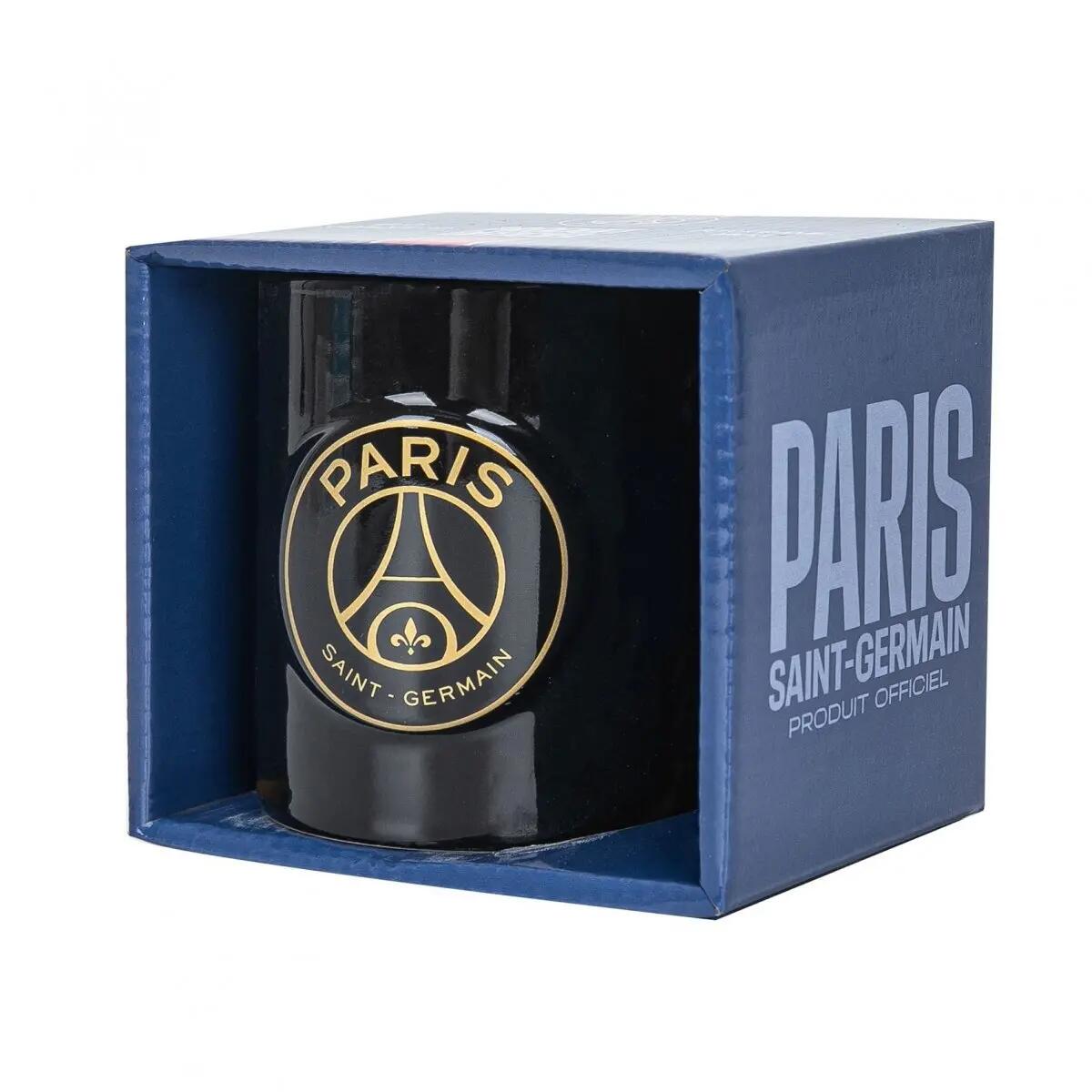 Paris Saint Germain kubek ceramiczny w pudełku prezentowym 390 ml czarny 4/5