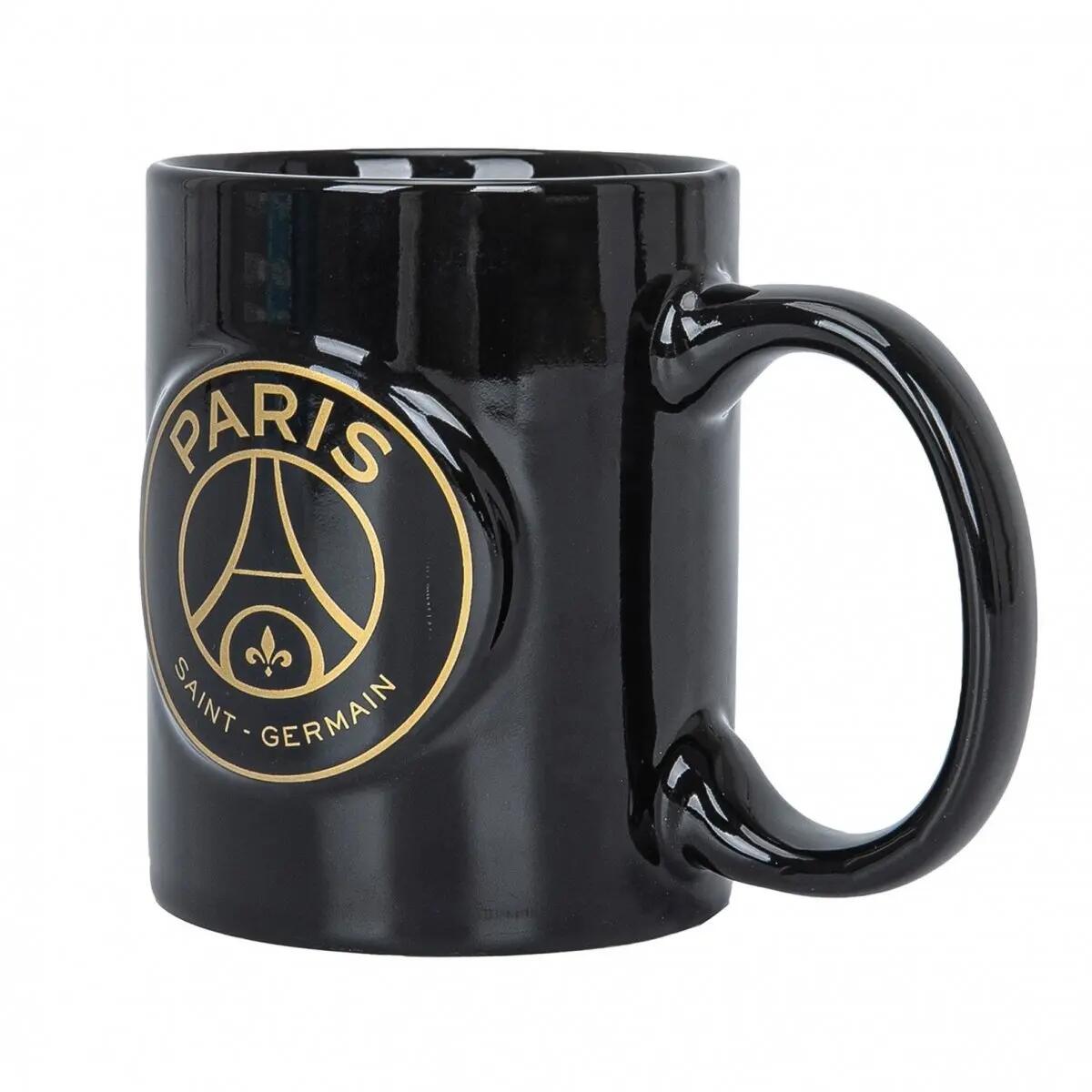 Paris Saint Germain kubek ceramiczny w pudełku prezentowym 390 ml czarny 2/5