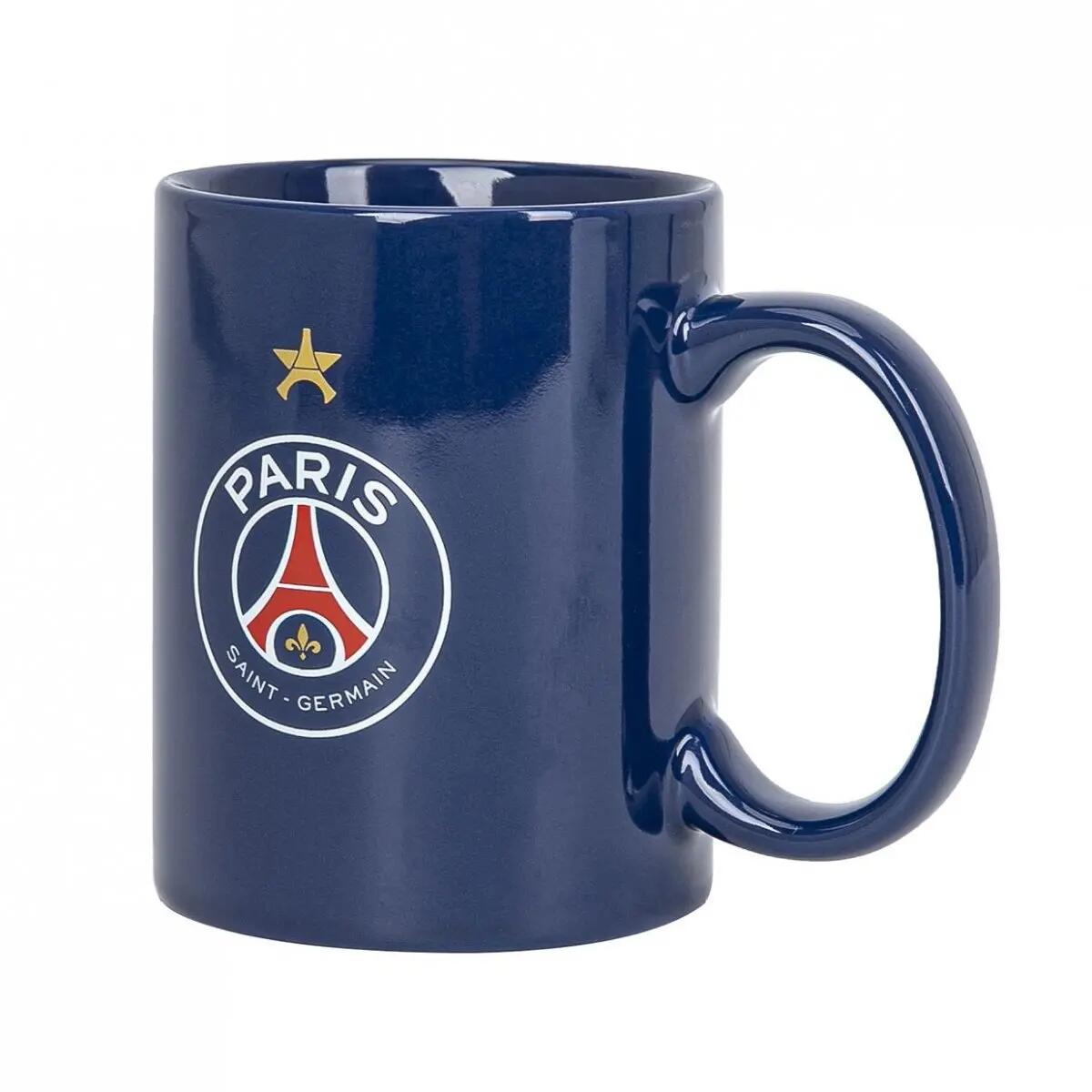 Paris Saint Germain kubek ceramiczny w pudełku prezentowym 390 ml granatowy 2/5