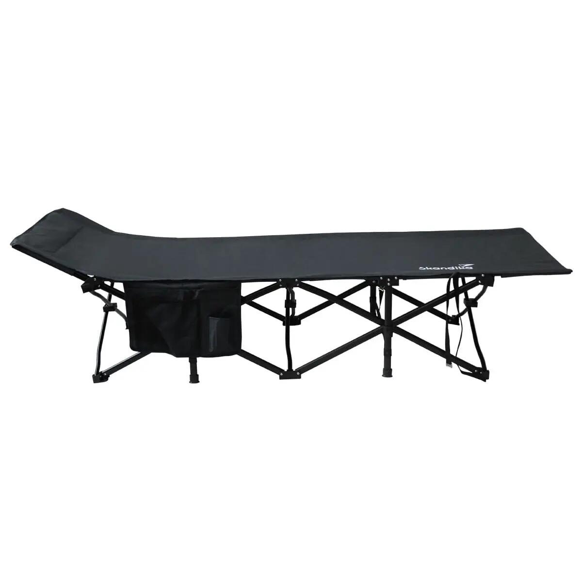 Seconde vie - Lit de Camp Erola - lit d'appoint Camping Pliant - jusqu'à 150 kg 3/11