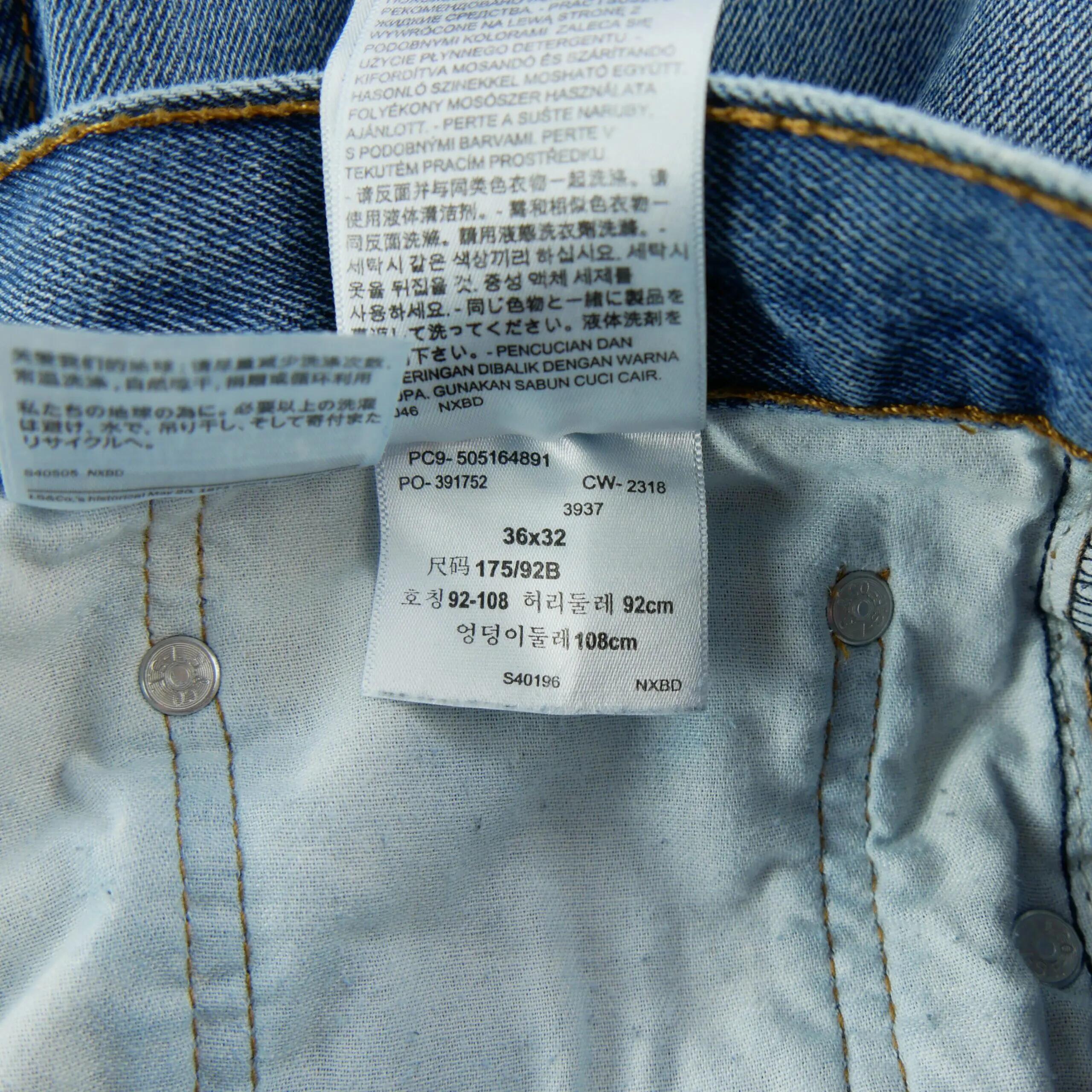 Jeans Herren W36/L32 516 Slim Levi Strauss 8/8